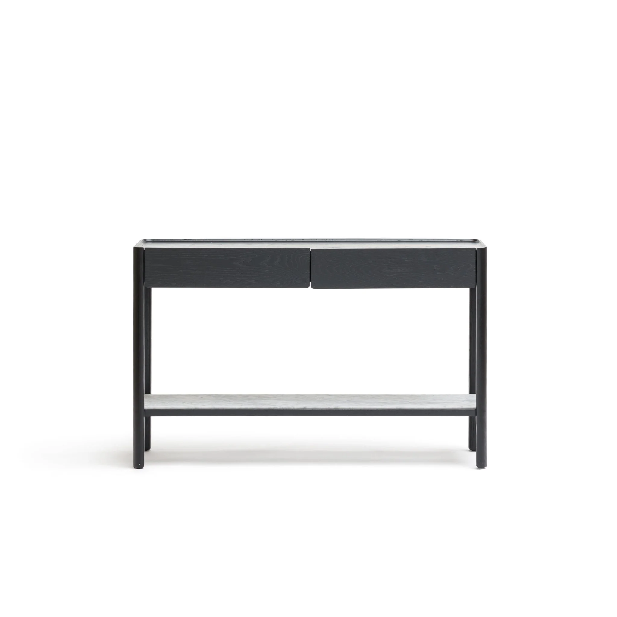 Nell Console - Black Oak & Bianca Carrara - Image 14