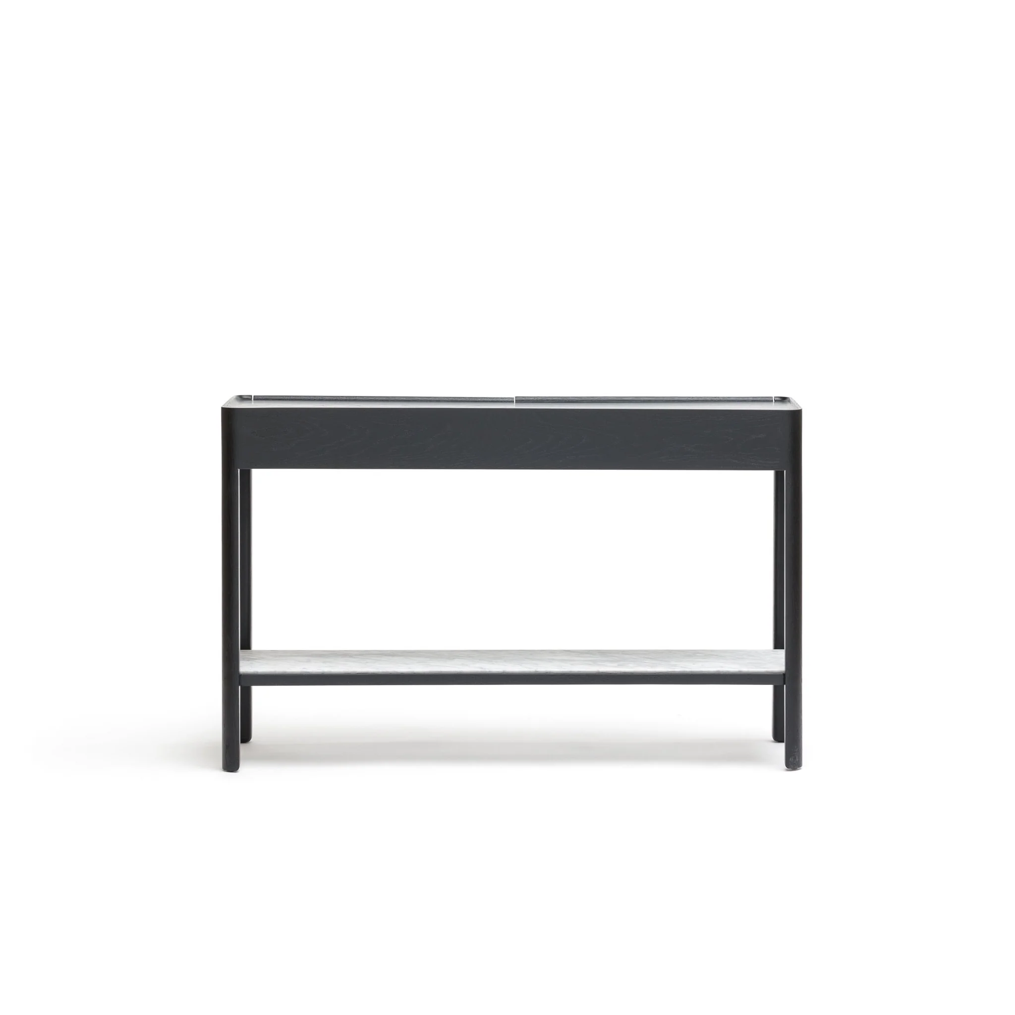 Nell Console - Black Oak & Bianca Carrara - Image 17