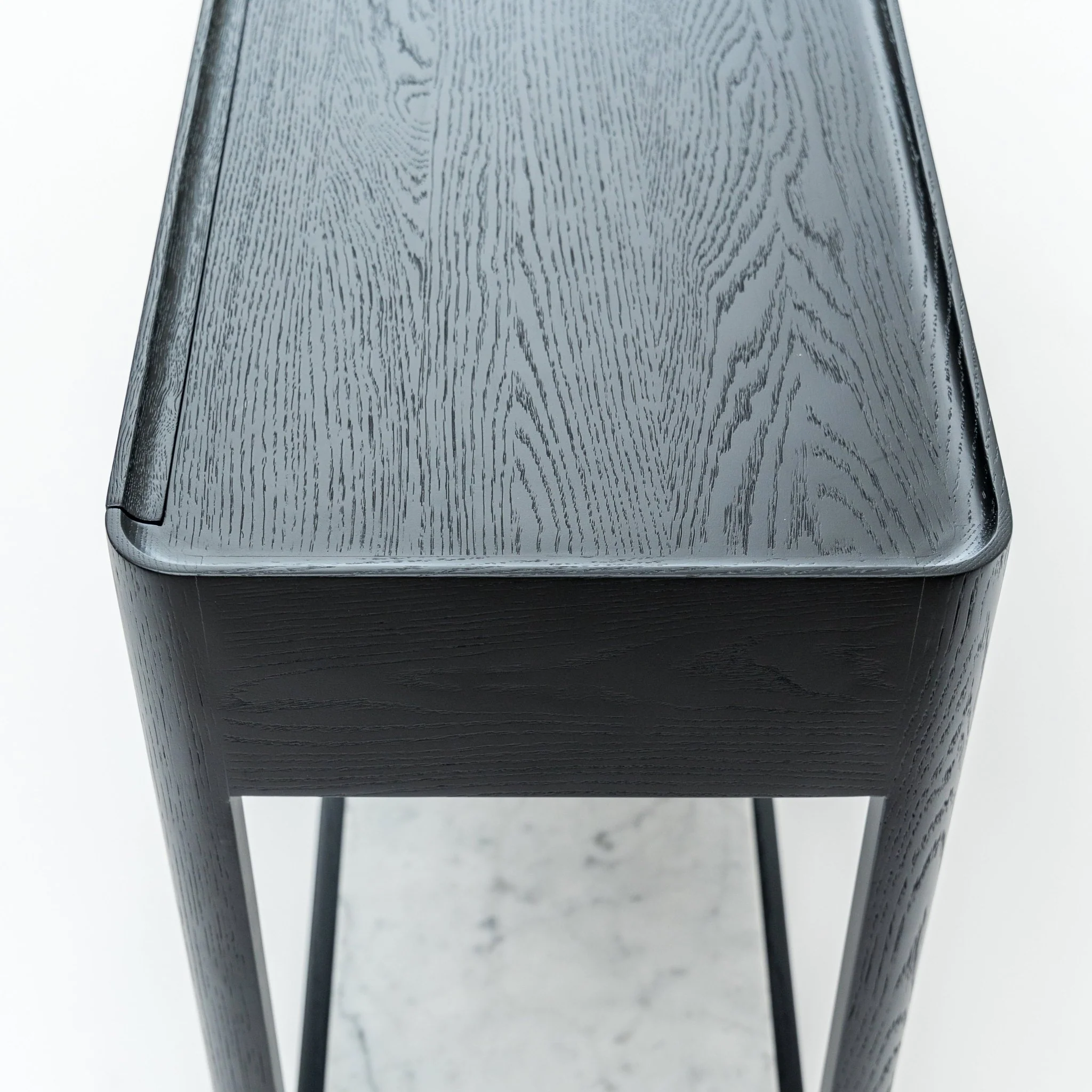 Nell Console - Black Oak & Bianca Carrara - Image 20