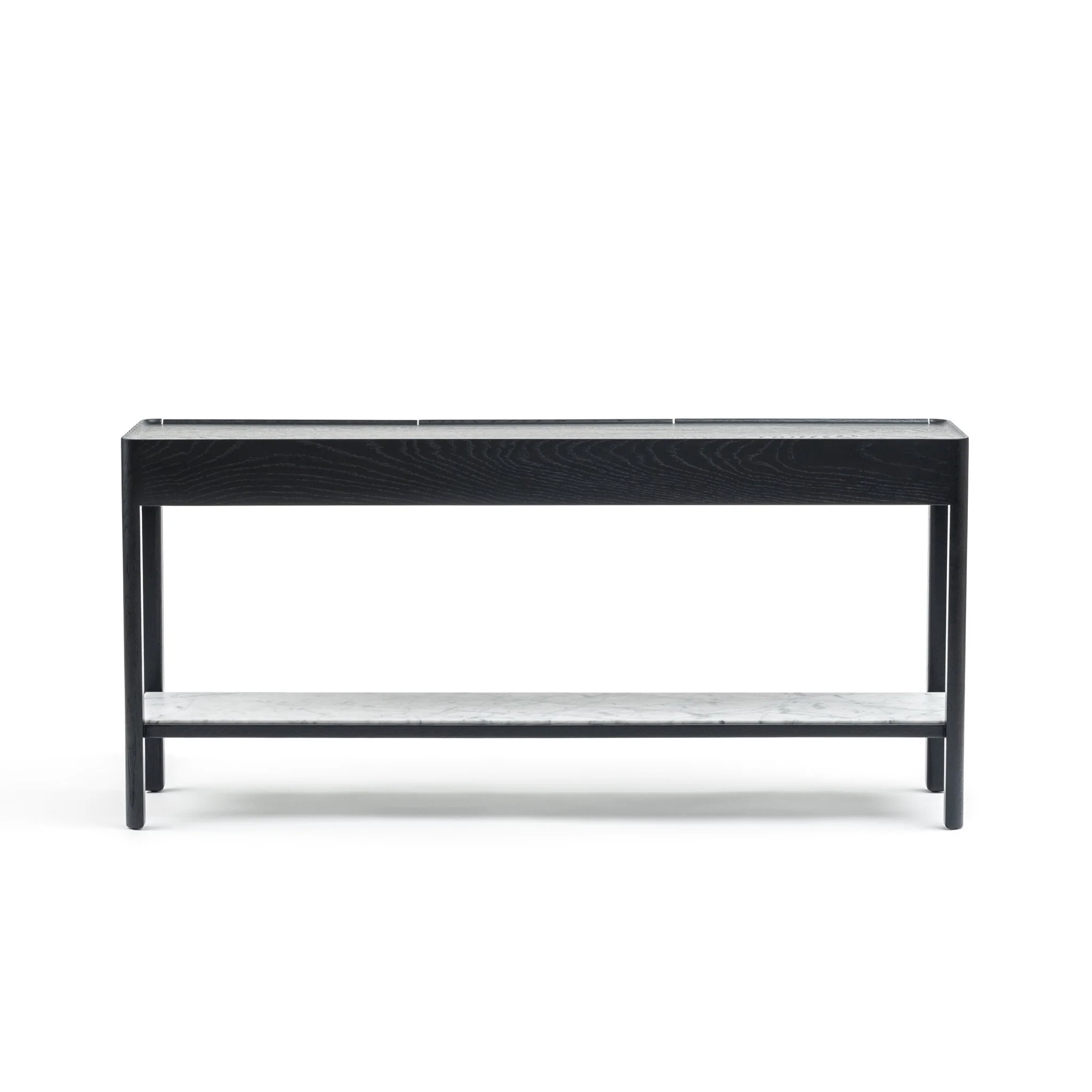 Nell Console - Black Oak & Bianca Carrara - Image 4