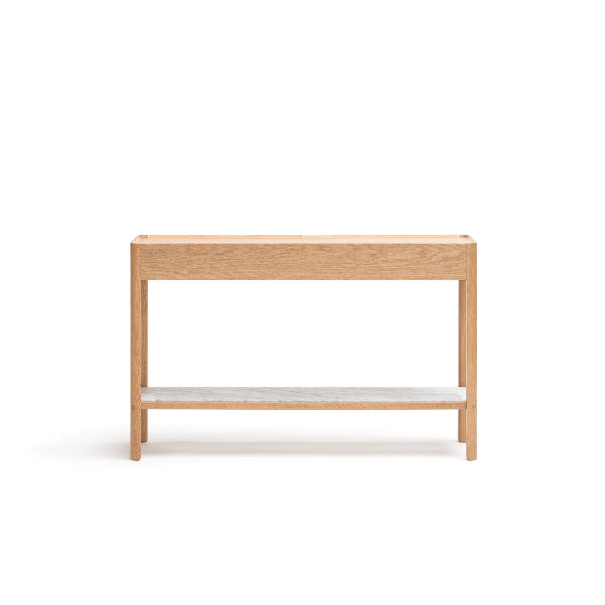 Nell Console - Light Oak & Bianca Carrara - Image 19
