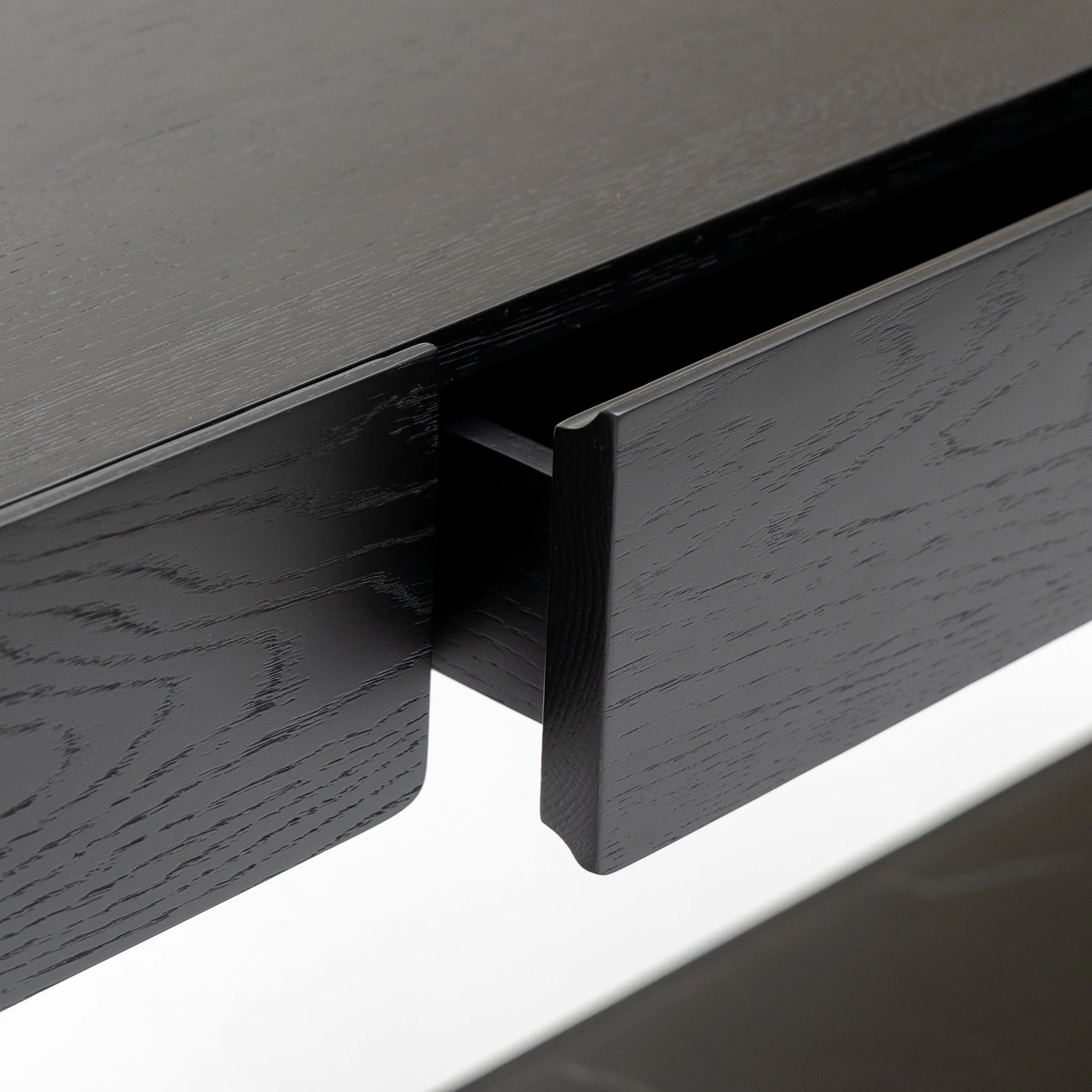 Nell Console - Black Oak & Nero Marquina - Image 12