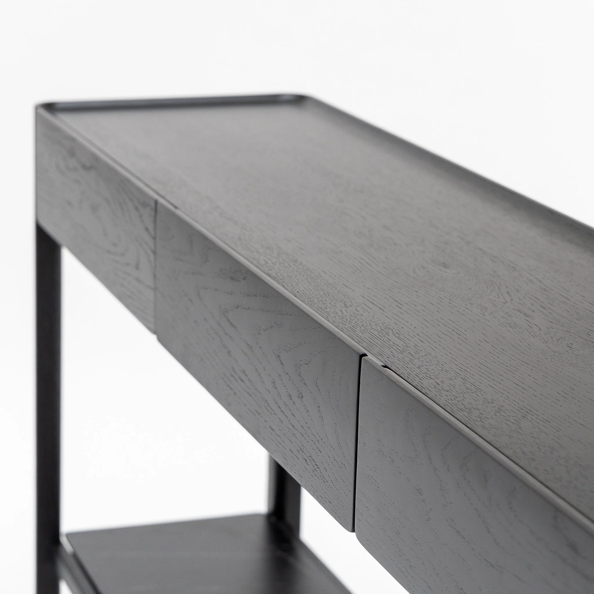 Nell Console - Black Oak & Nero Marquina - Image 22