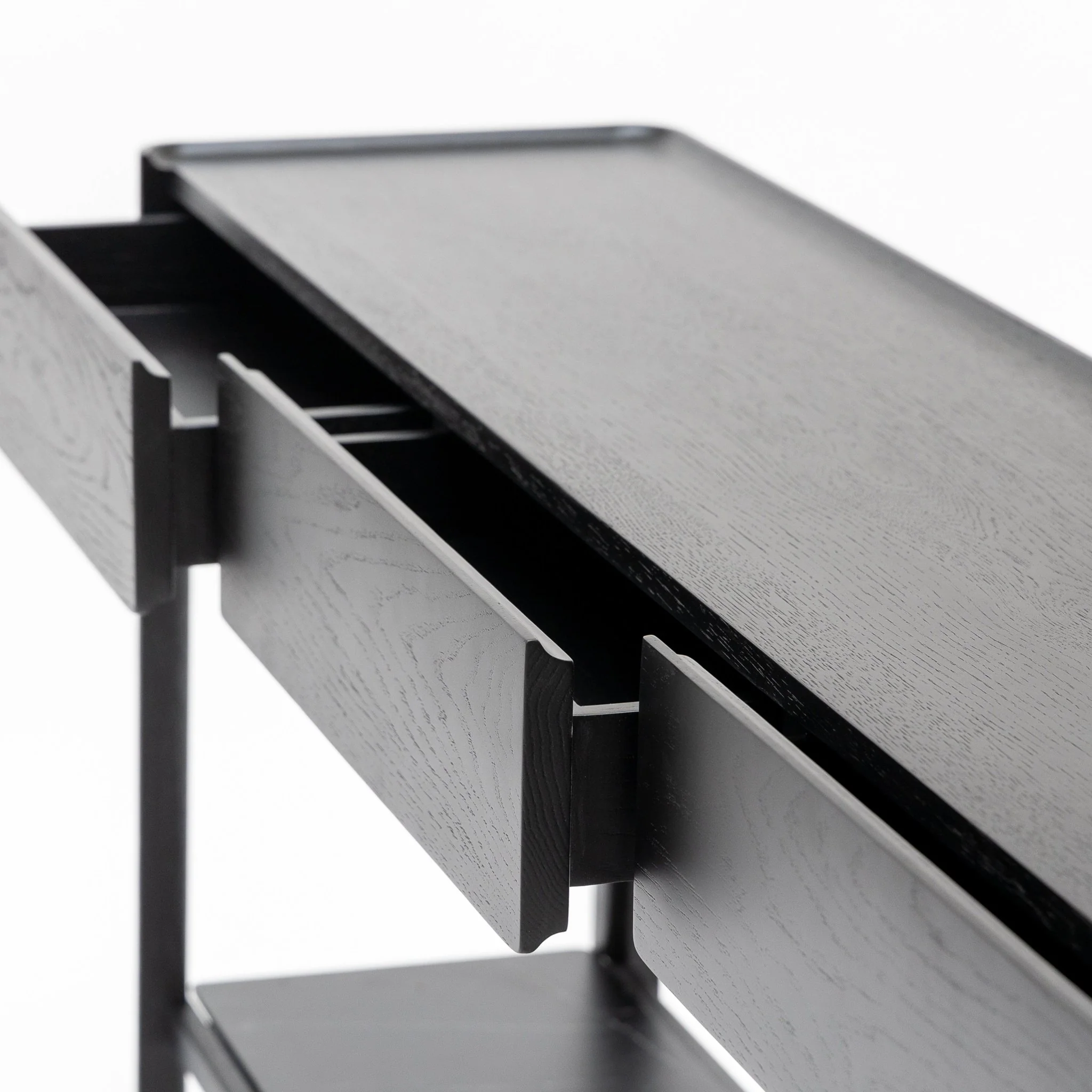 Nell Console - Black Oak & Nero Marquina - Image 31