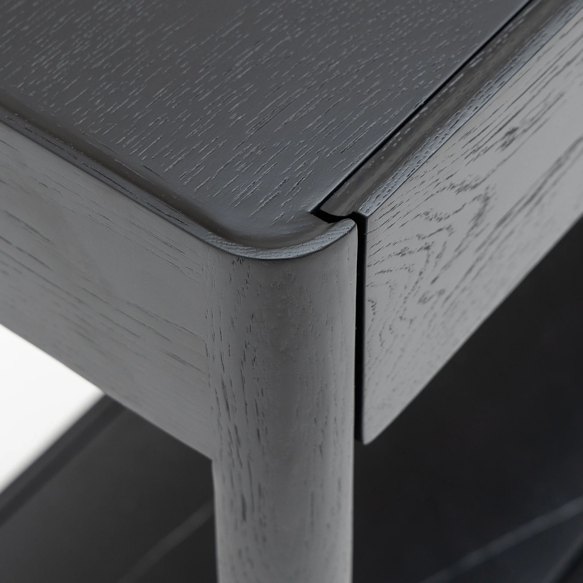Nell Console - Black Oak & Nero Marquina - Image 6