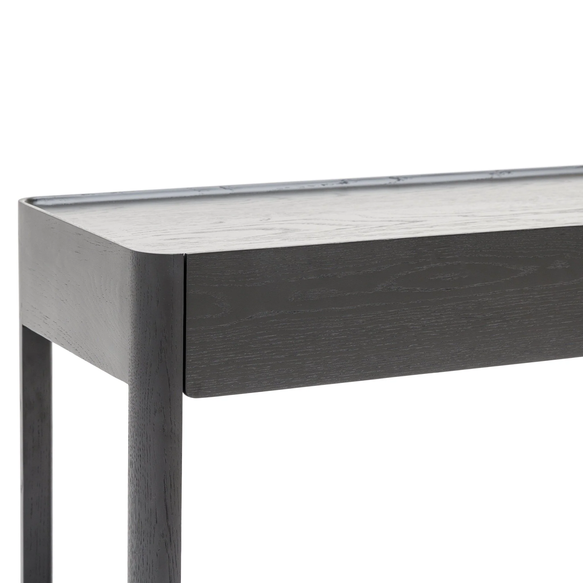 Nell Console - Black Oak & Nero Perlato - Image 4