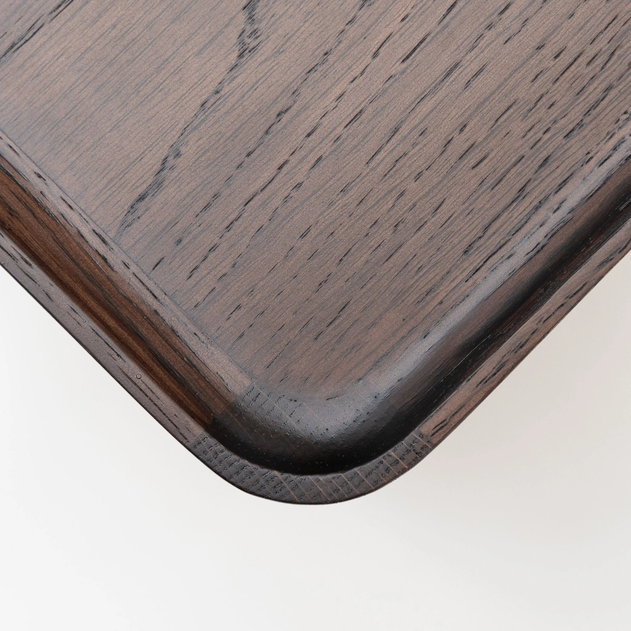 Nell Console - Espresso Oak & Travertine - Image 11