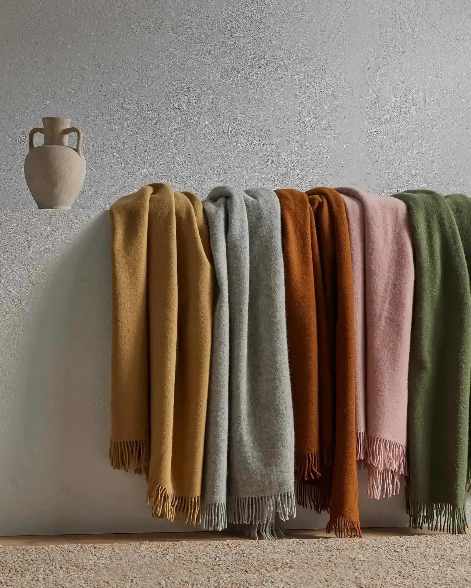 Nevis Throw - Rose - Image 3
