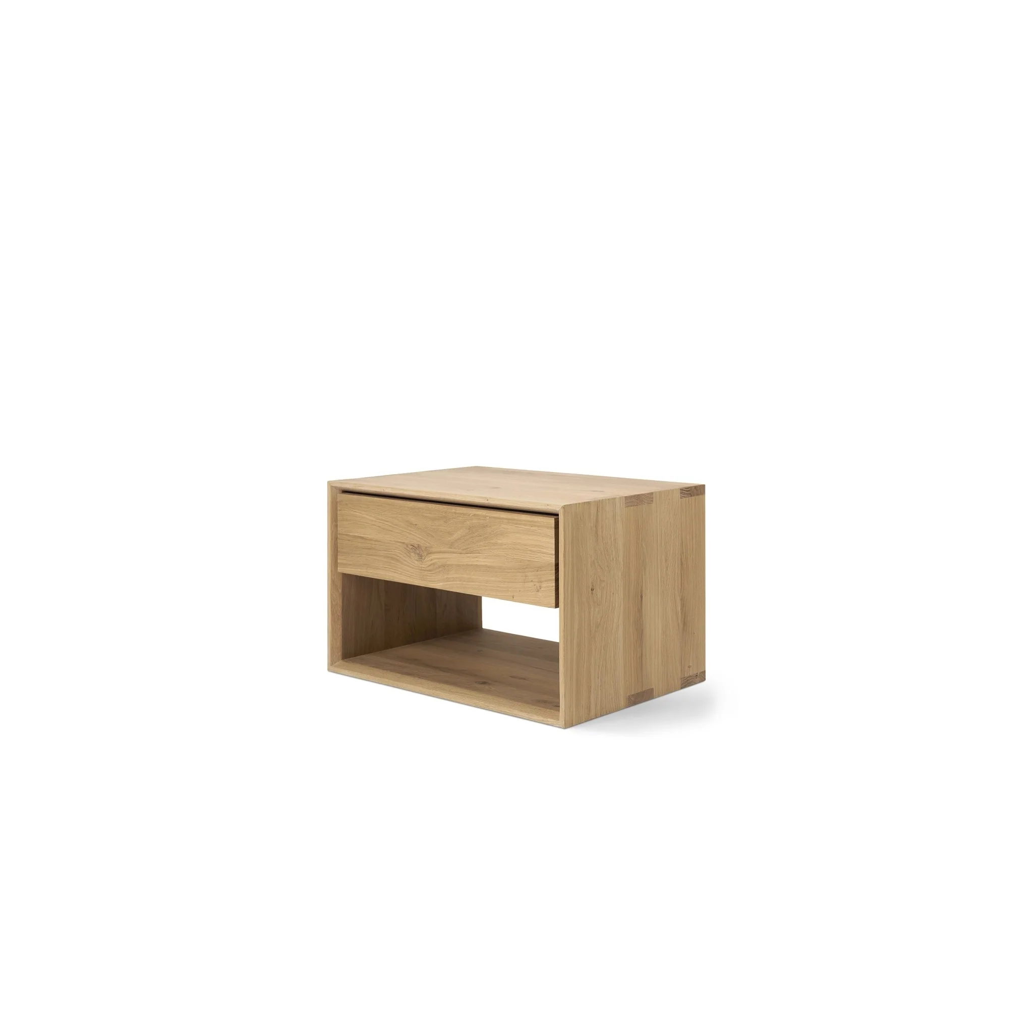 Nordic II Bedside Table - Oak - Image 3