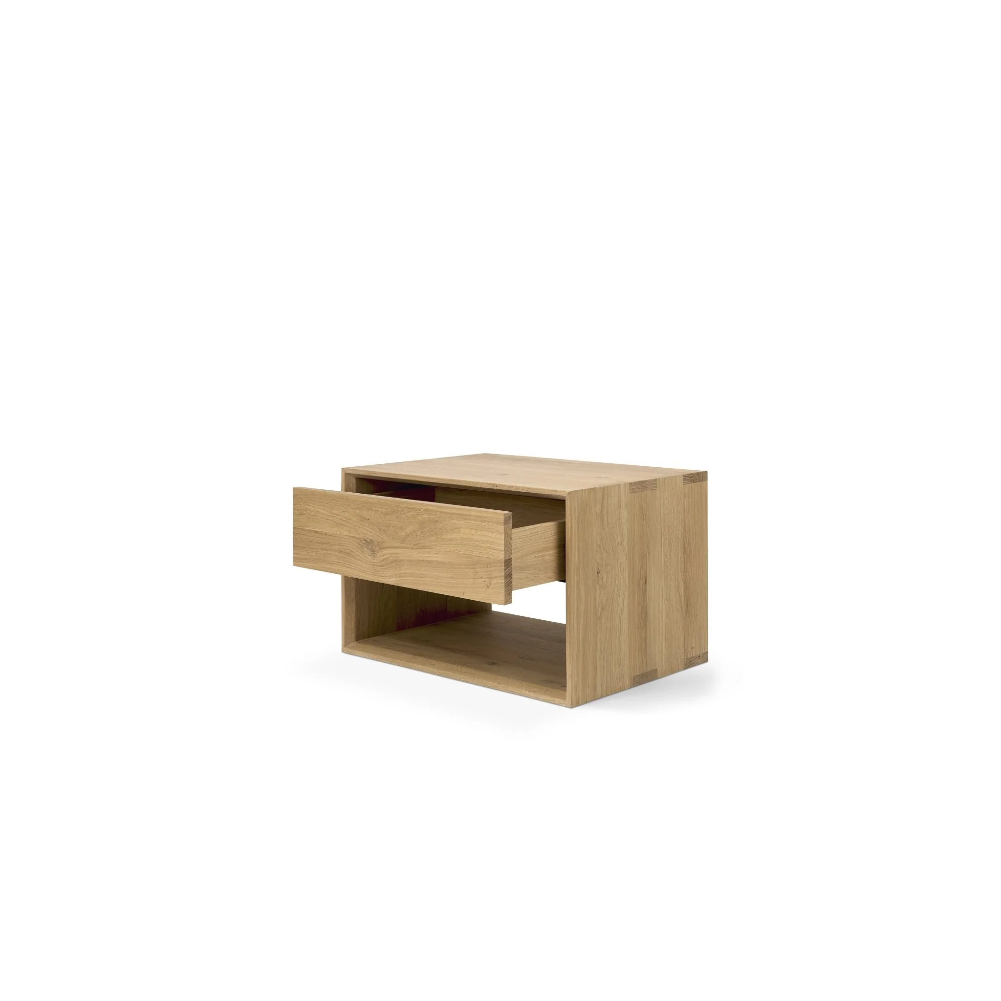 Nordic II Bedside Table - Oak - Image 4