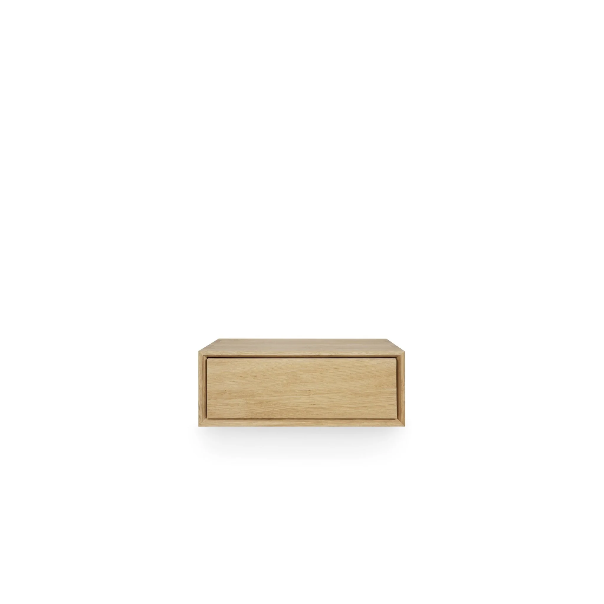 Nordic II Hanging Bedside Table - Oak