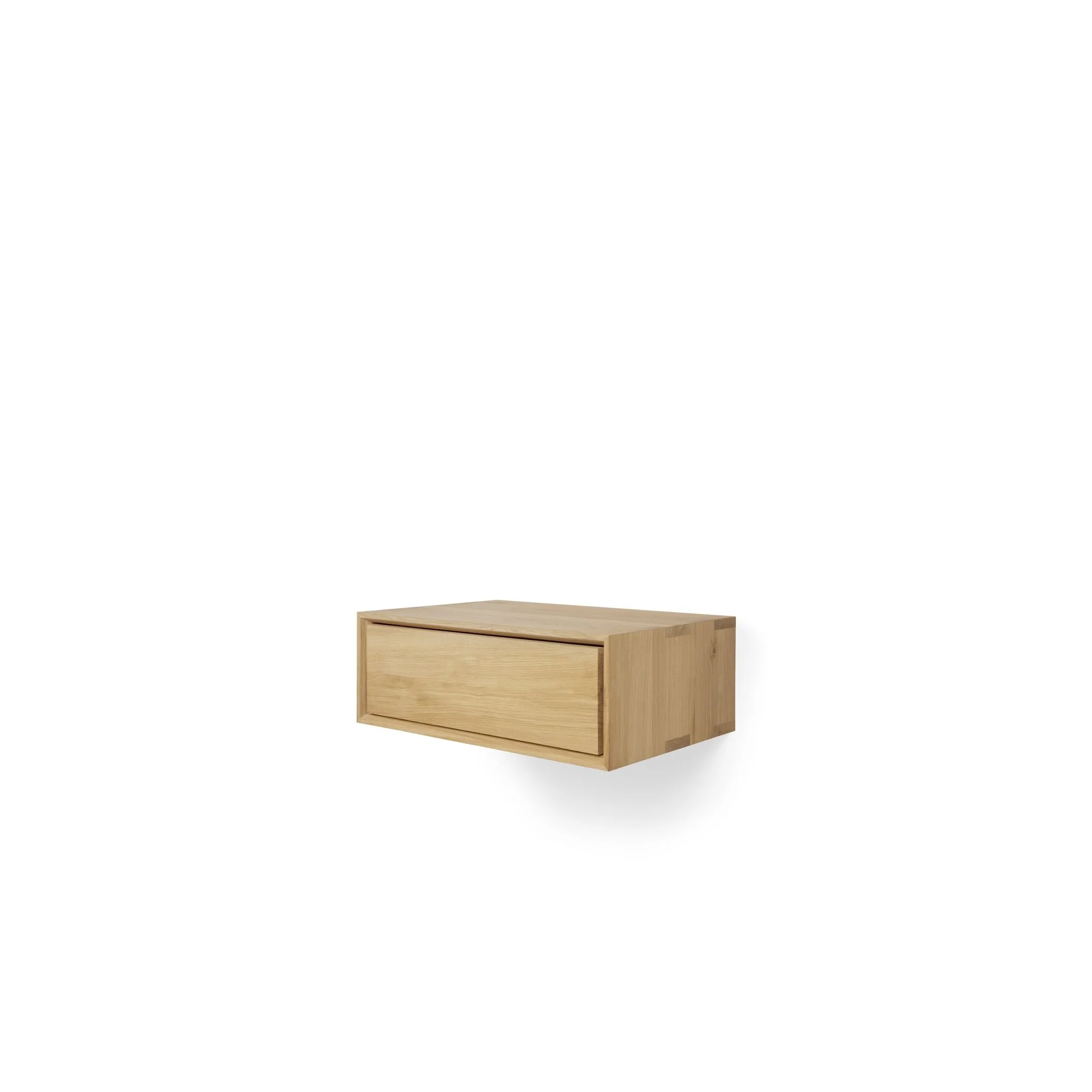 Nordic II Hanging Bedside Table - Oak - Image 3
