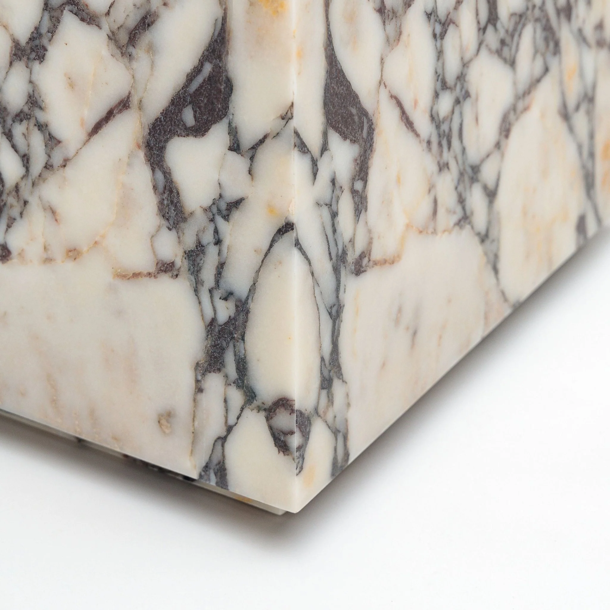 Nuba Cube Side Table - Calacatta Viola - Image 9