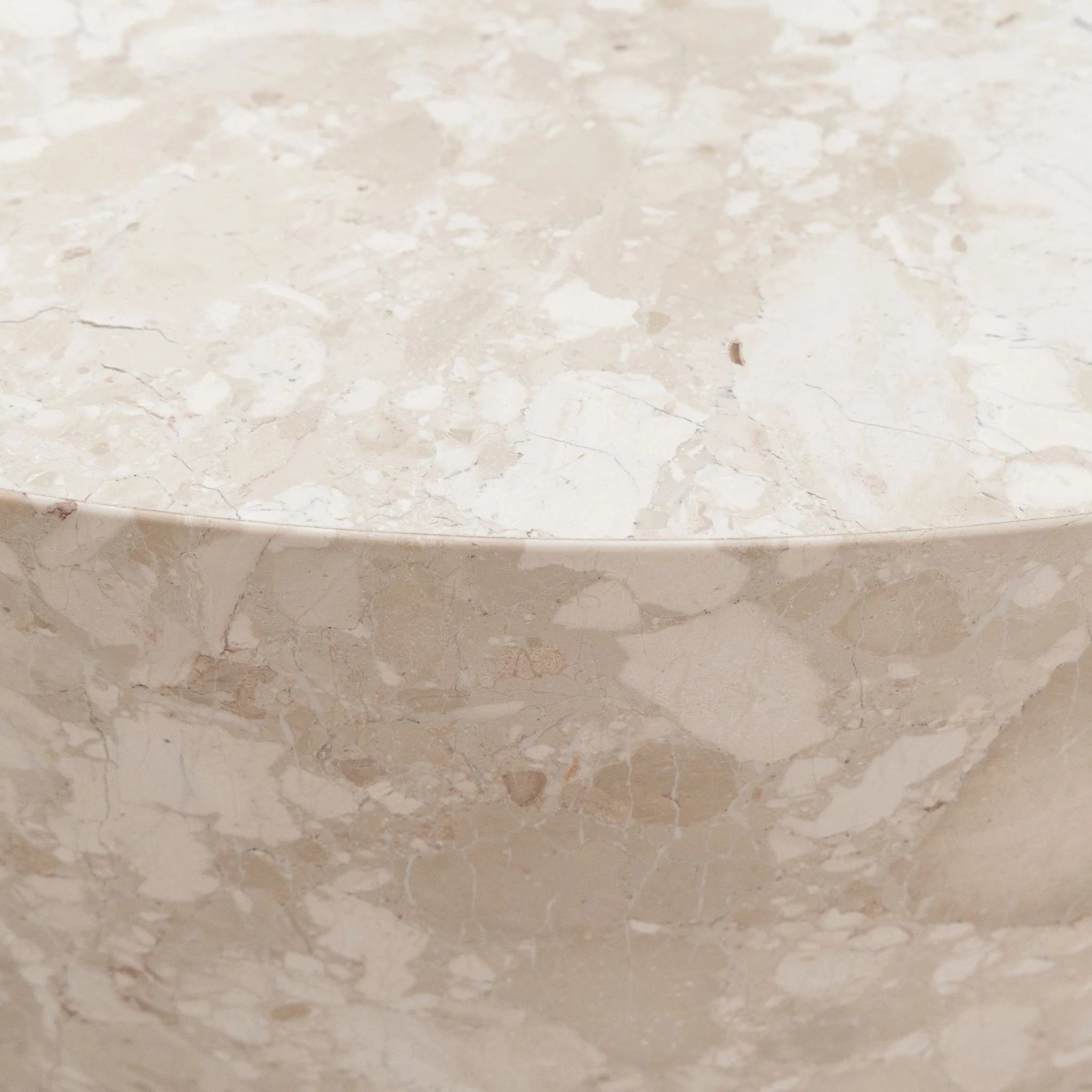 Nuba Round Coffee Table - Kunis Breccia Marble - Image 15