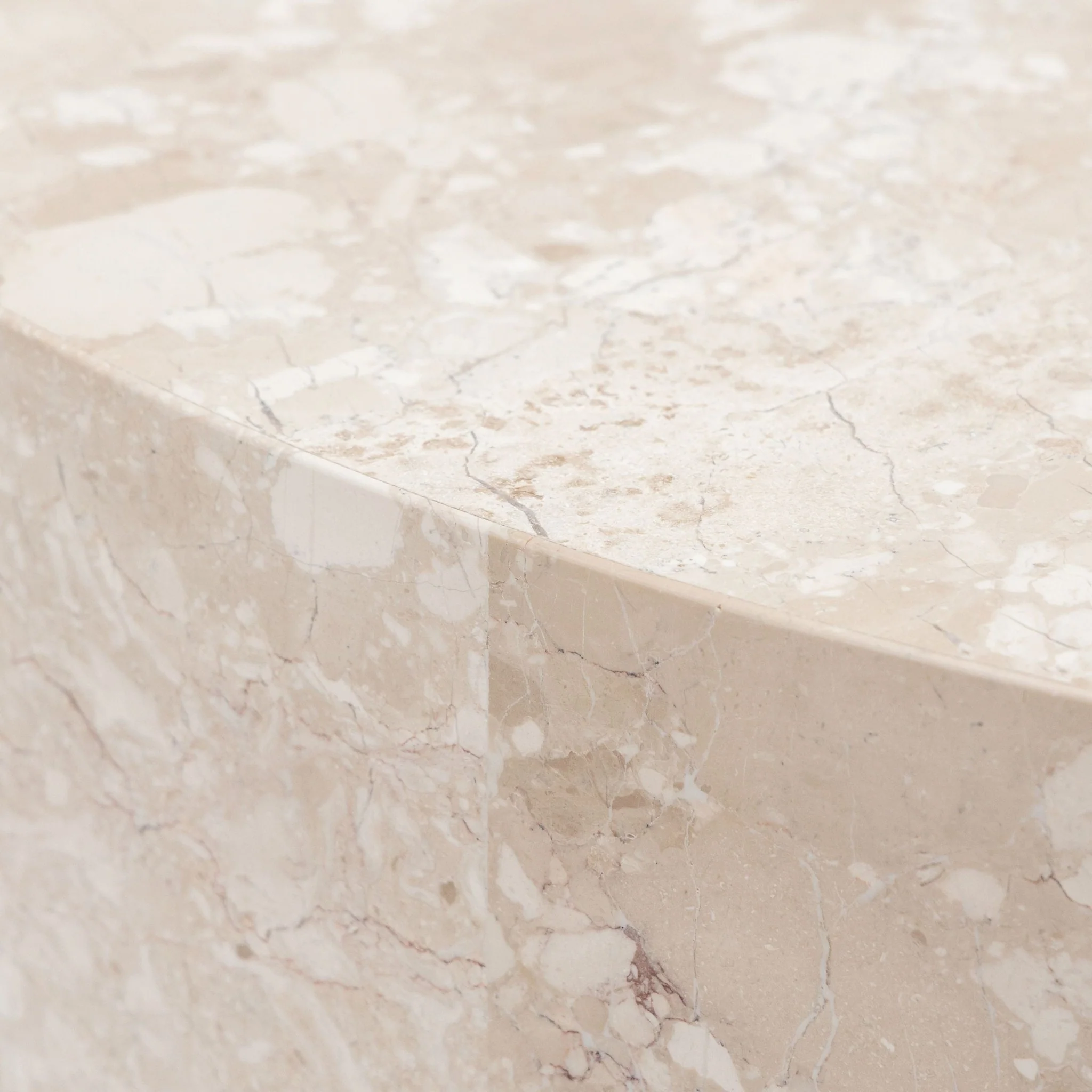 Nuba Round Coffee Table - Kunis Breccia Marble - Image 16