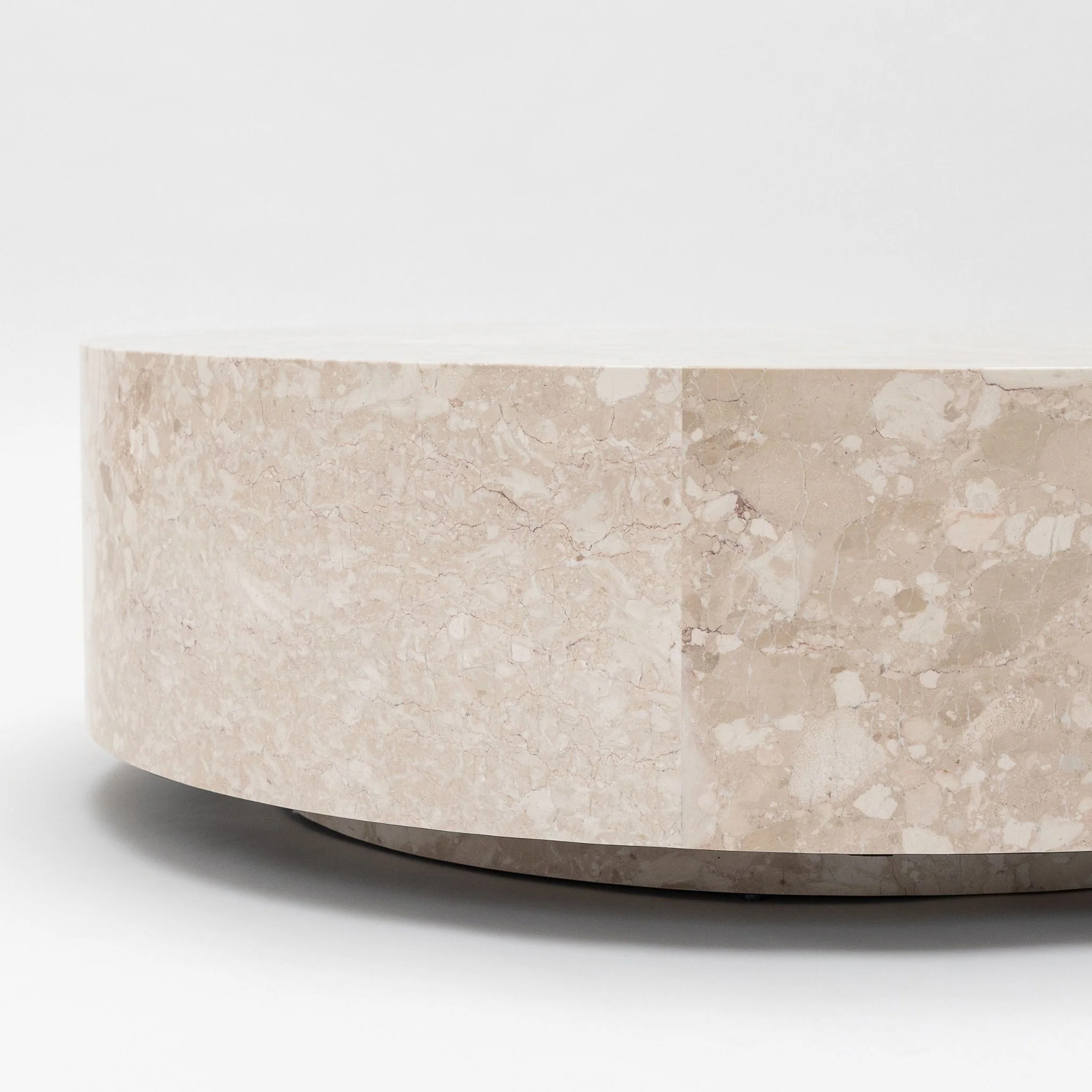 Nuba Round Coffee Table - Kunis Breccia Marble - Image 17