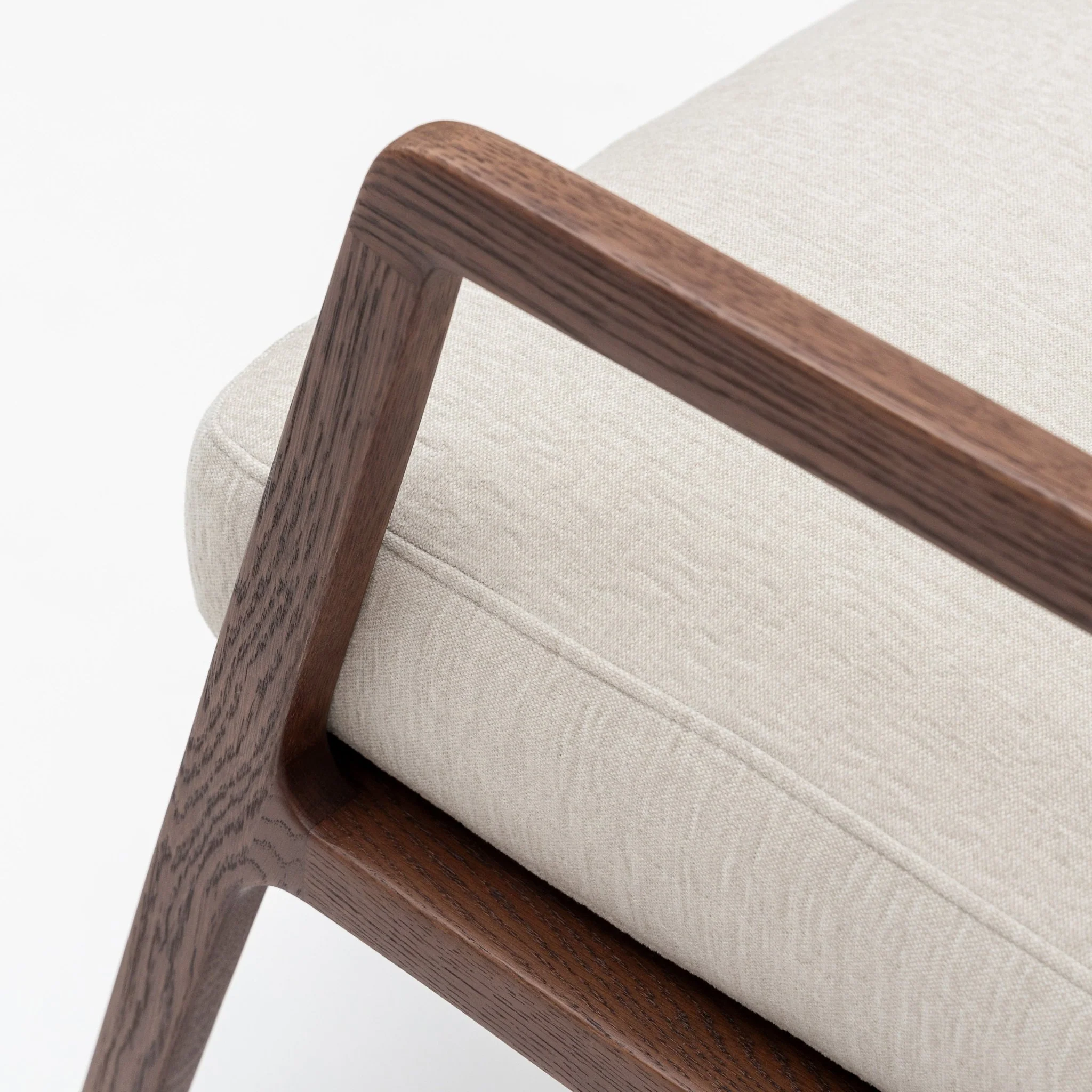 Nysse Armchair - Espresso Oak & Macadamia - Image 13