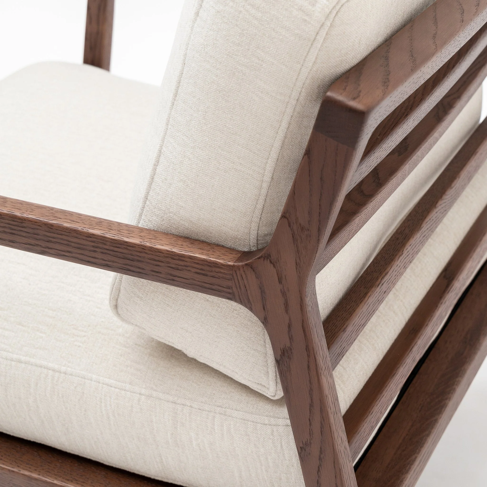 Nysse Armchair - Espresso Oak & Macadamia - Image 14