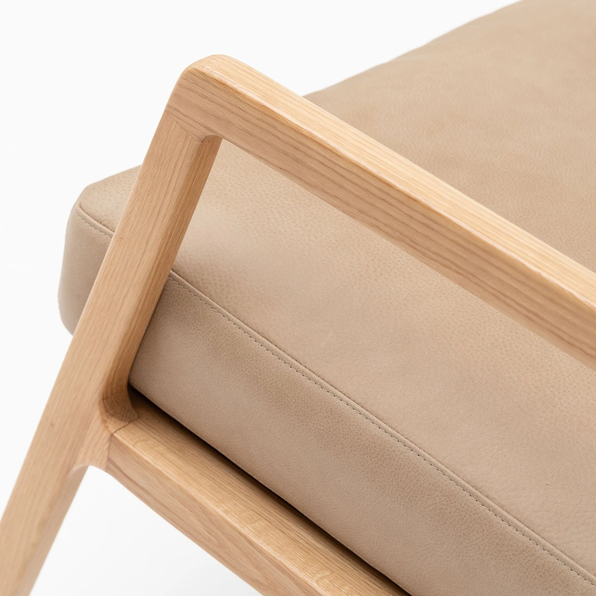 Nysse Armchair - Light Oak & Desert - Image 12