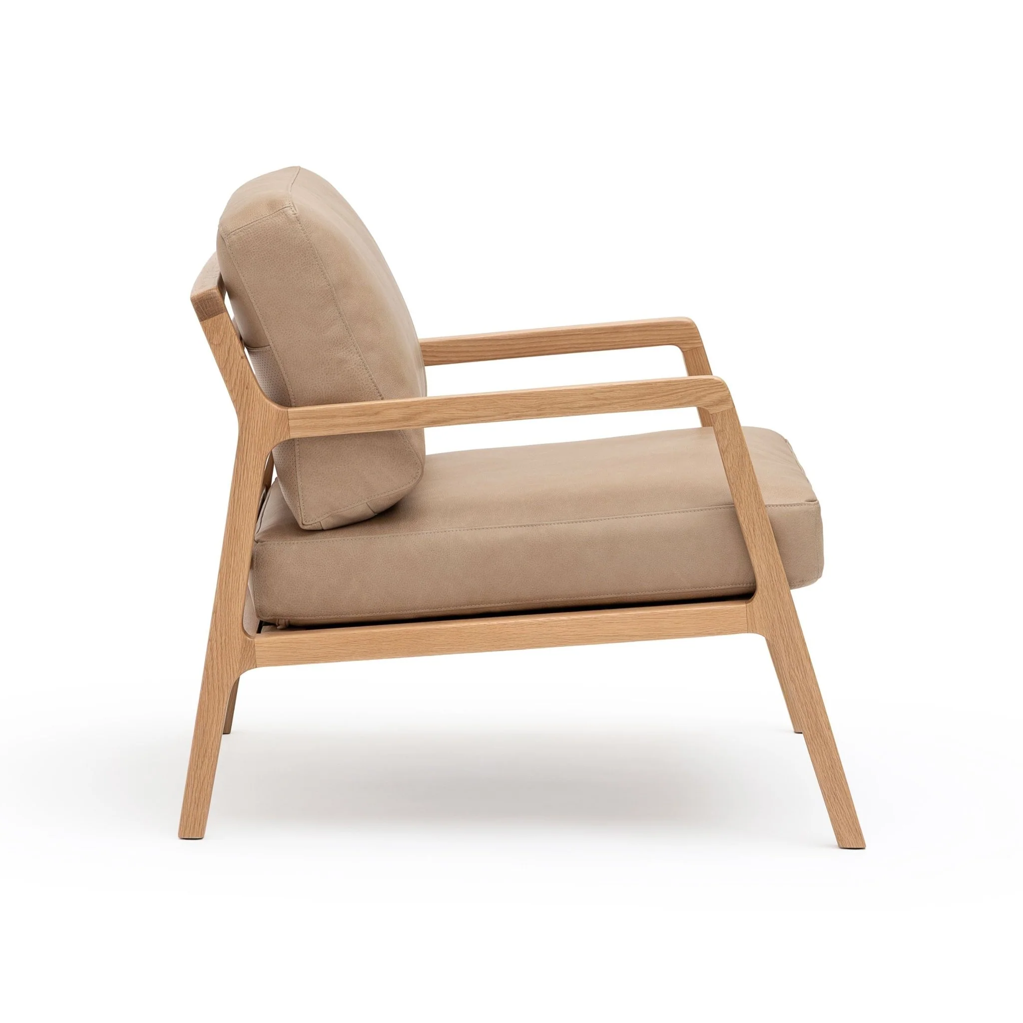 Nysse Armchair - Light Oak & Desert - Image 3