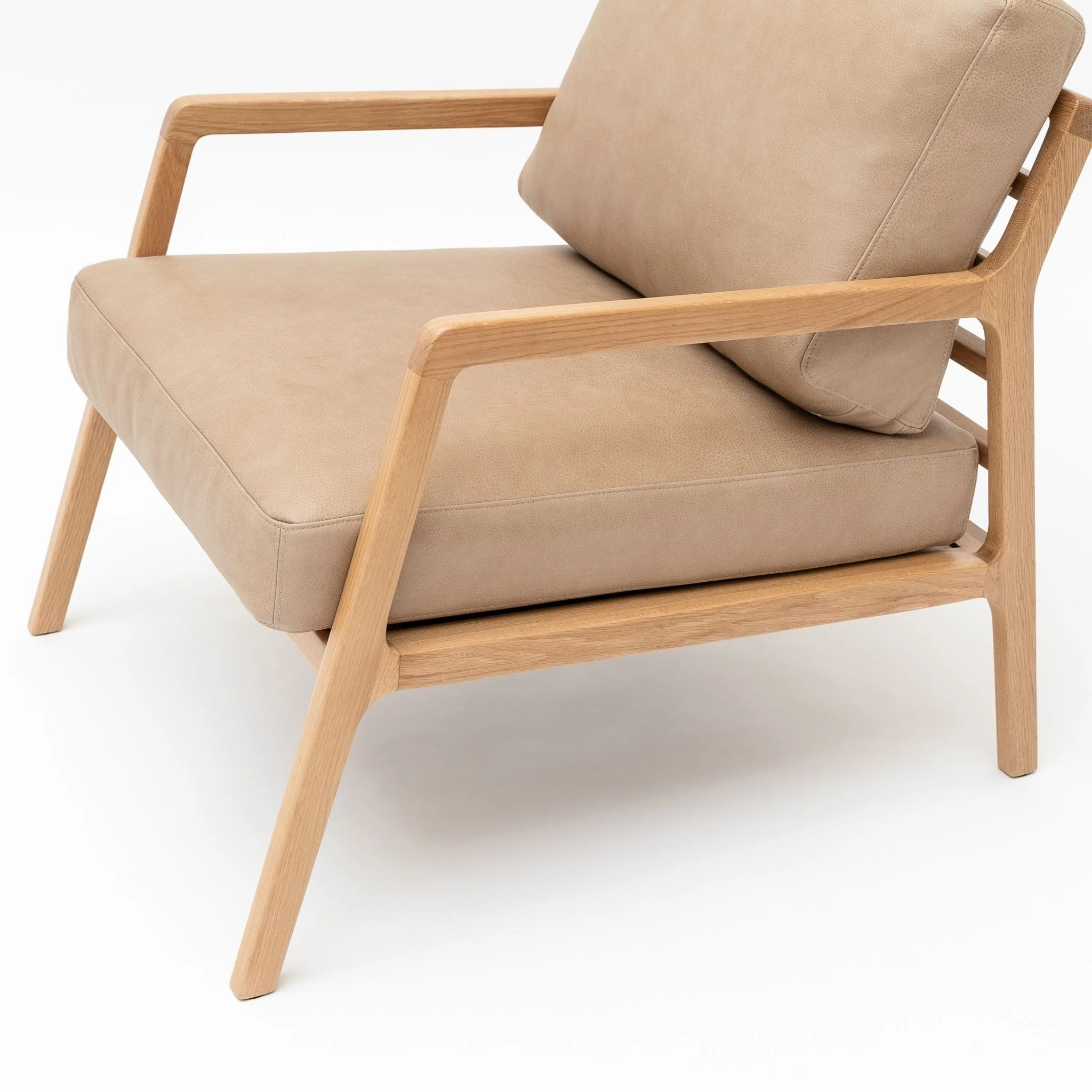Nysse Armchair - Light Oak & Desert - Image 6