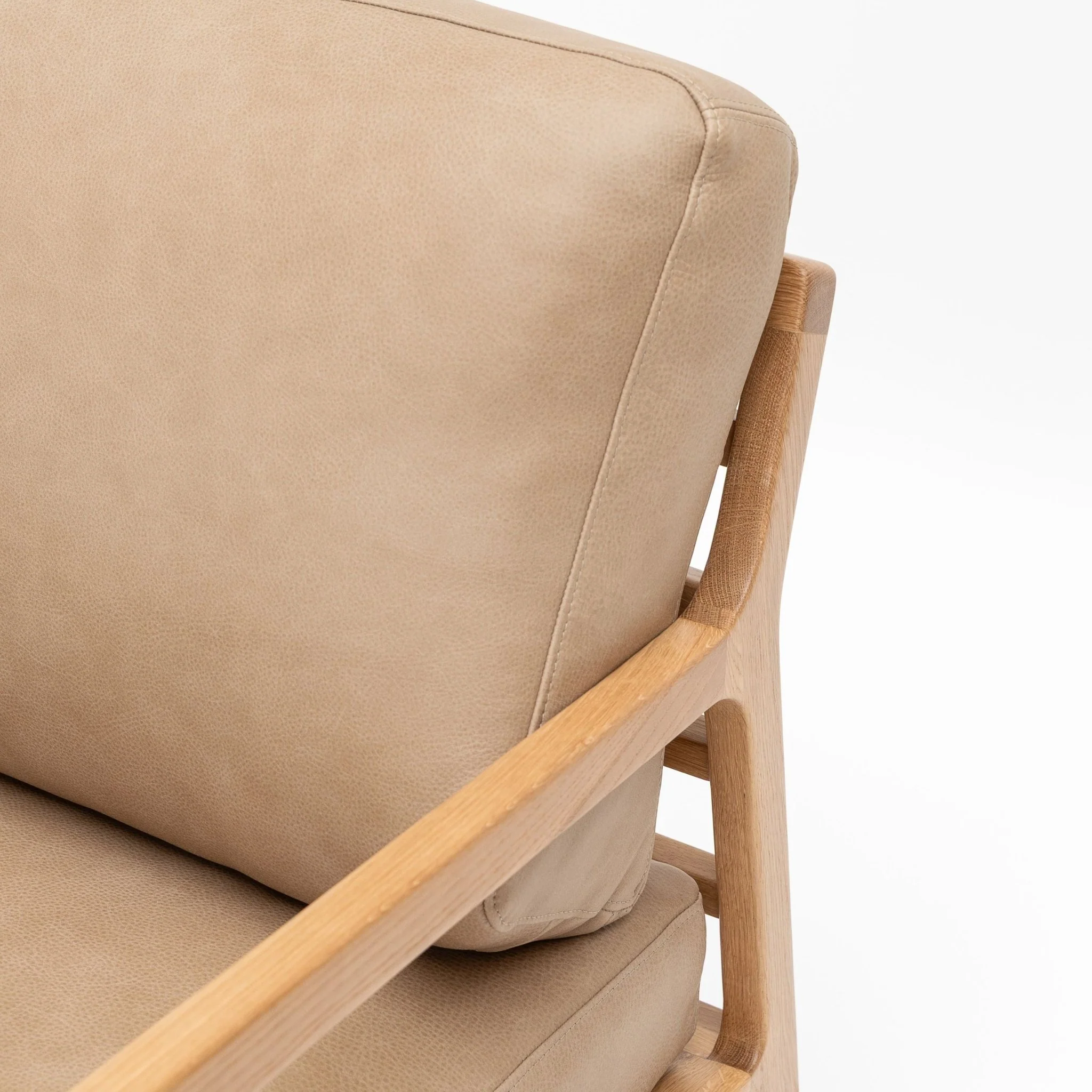 Nysse Armchair - Light Oak & Desert - Image 9