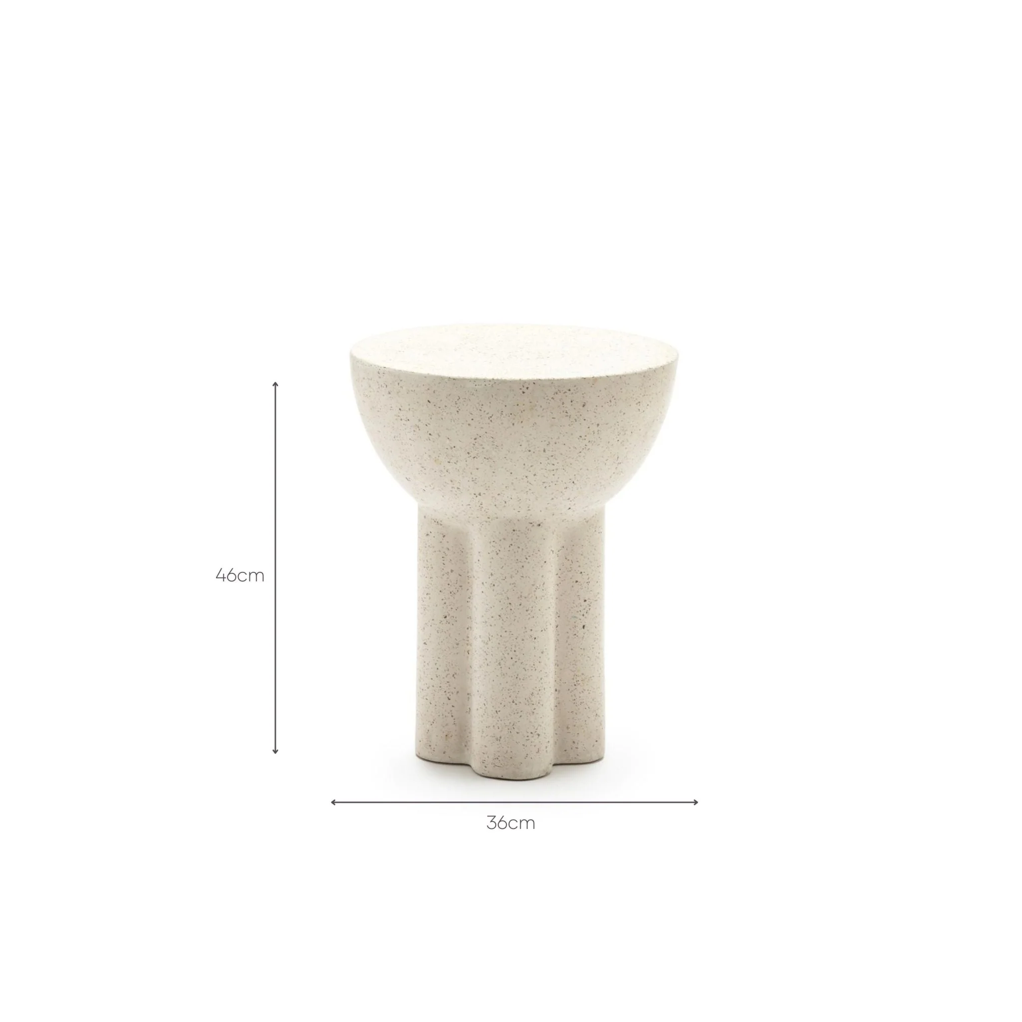 Oakley Side Table - Sand - Image 10
