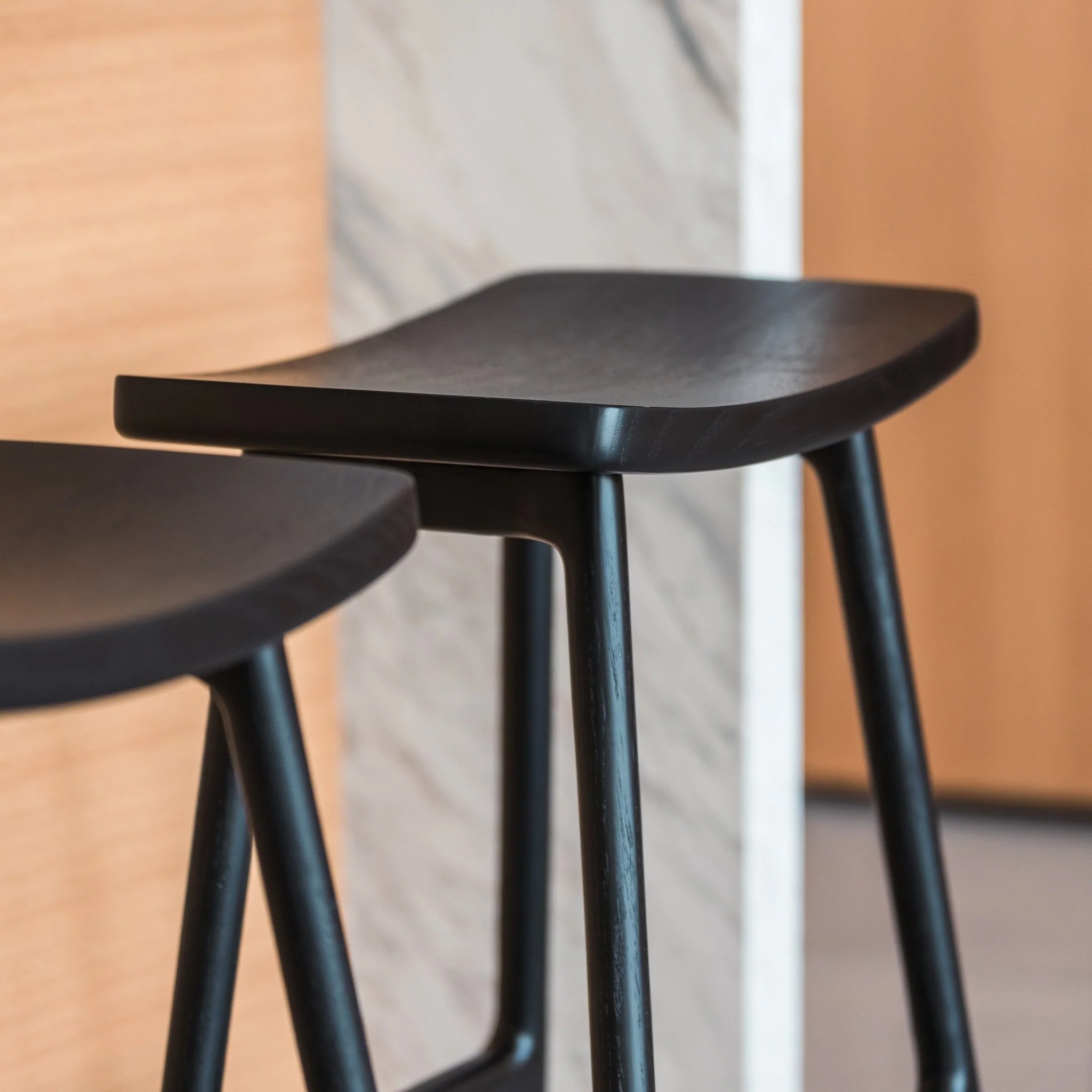 Odd Counter Stool - Black Oak - Image 8