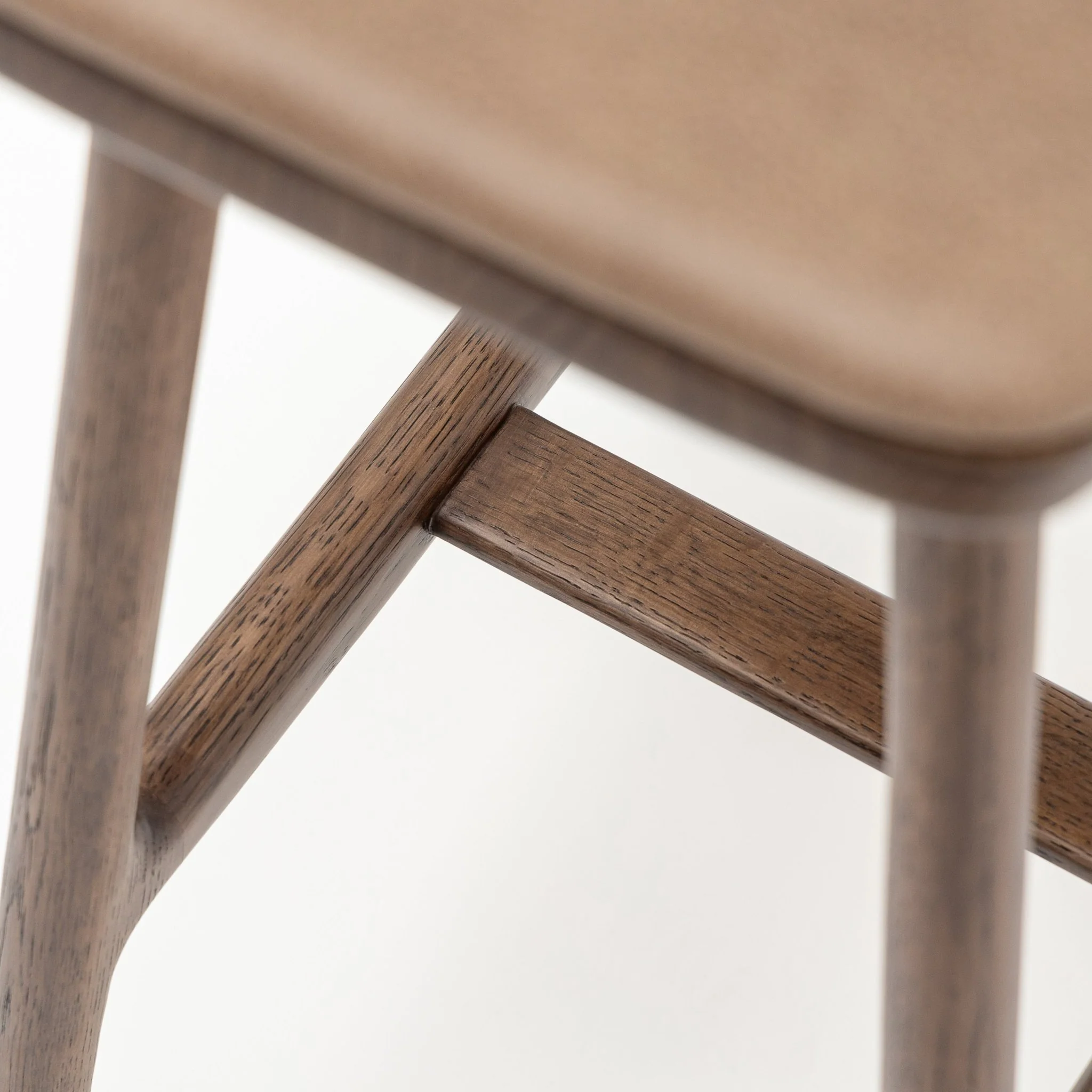 Odd Counter Stool - Espresso Oak & Montana Anvil Leather - Image 10