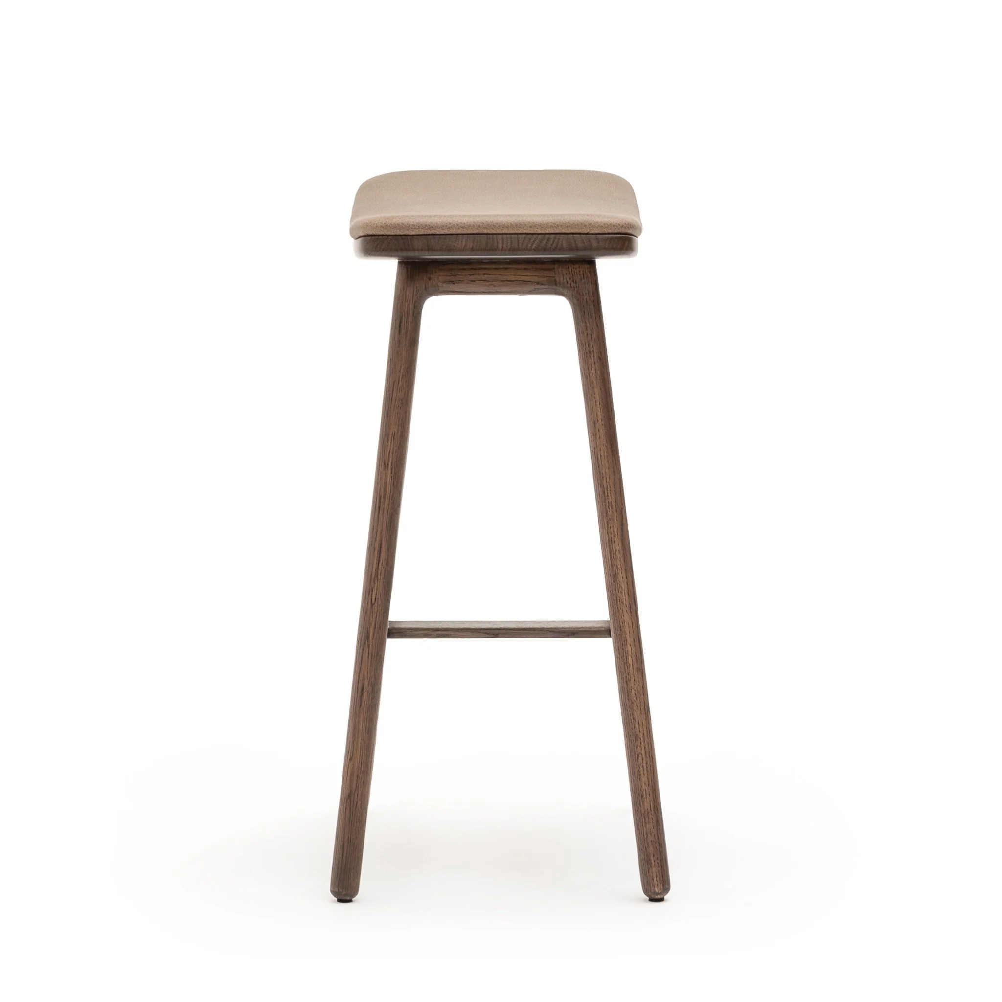 Odd Counter Stool - Espresso Oak & Montana Anvil Leather - Image 3