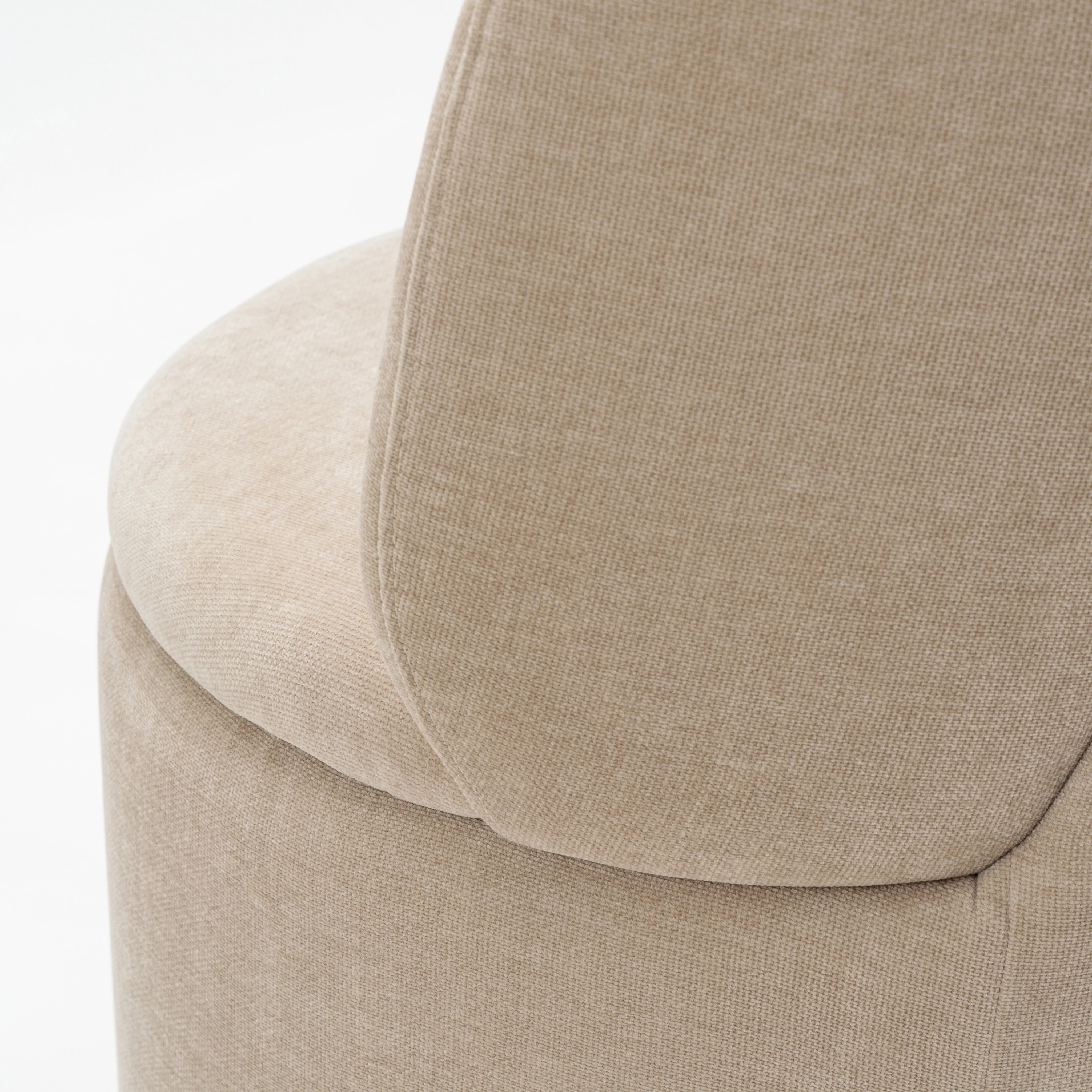 Odette Swivel Chair - Latte - Image 10