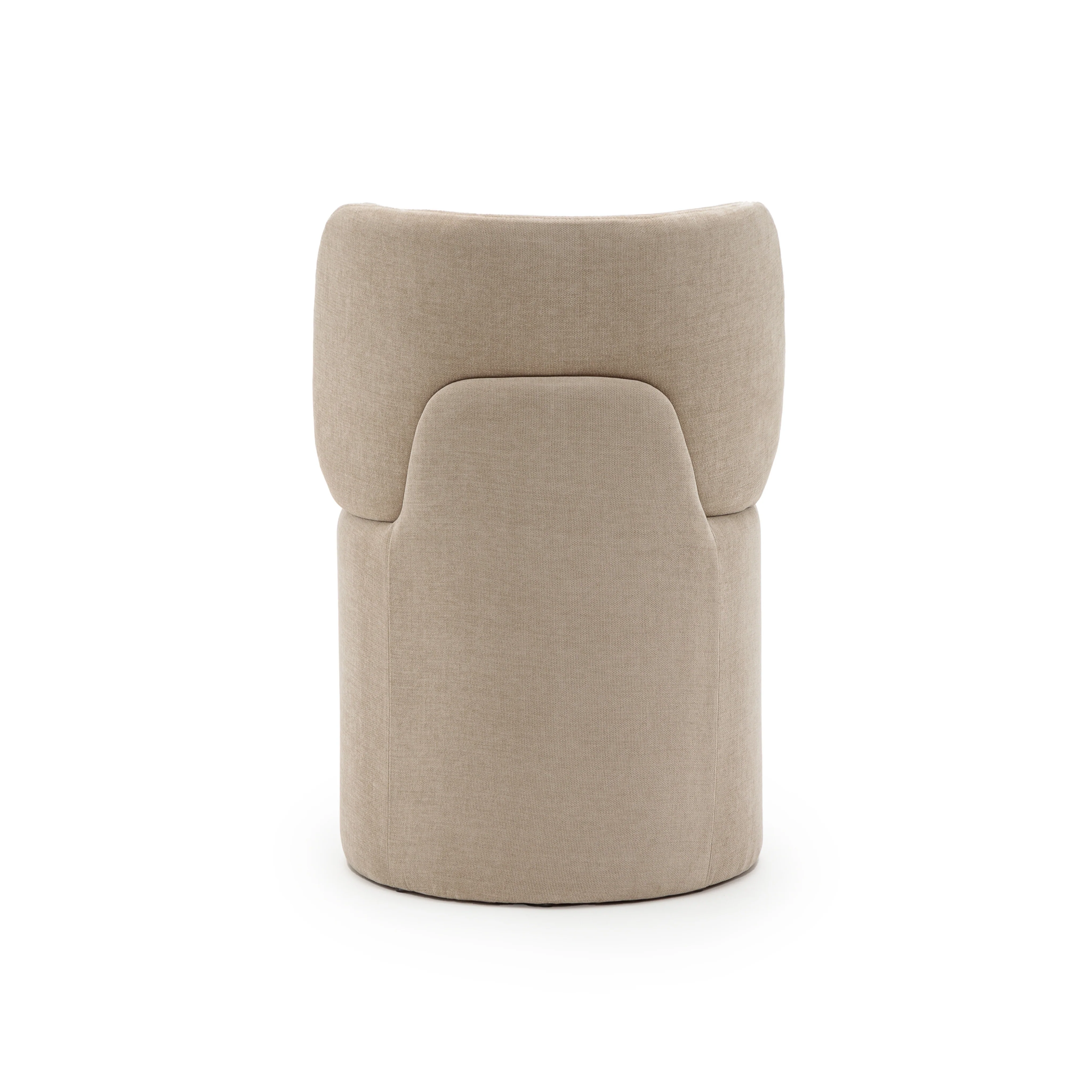 Odette Swivel Chair - Latte - Image 5