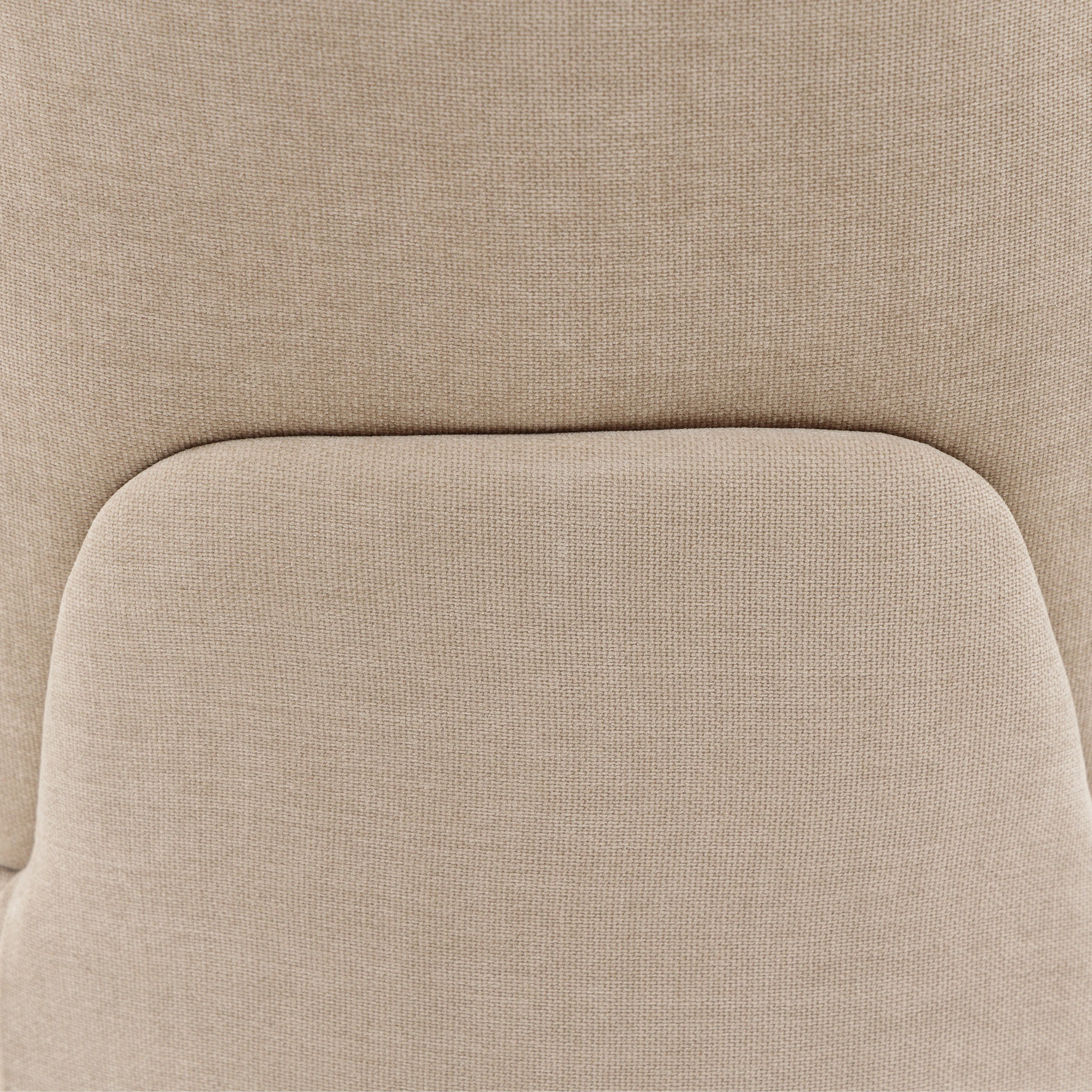 Odette Swivel Chair - Latte - Image 7