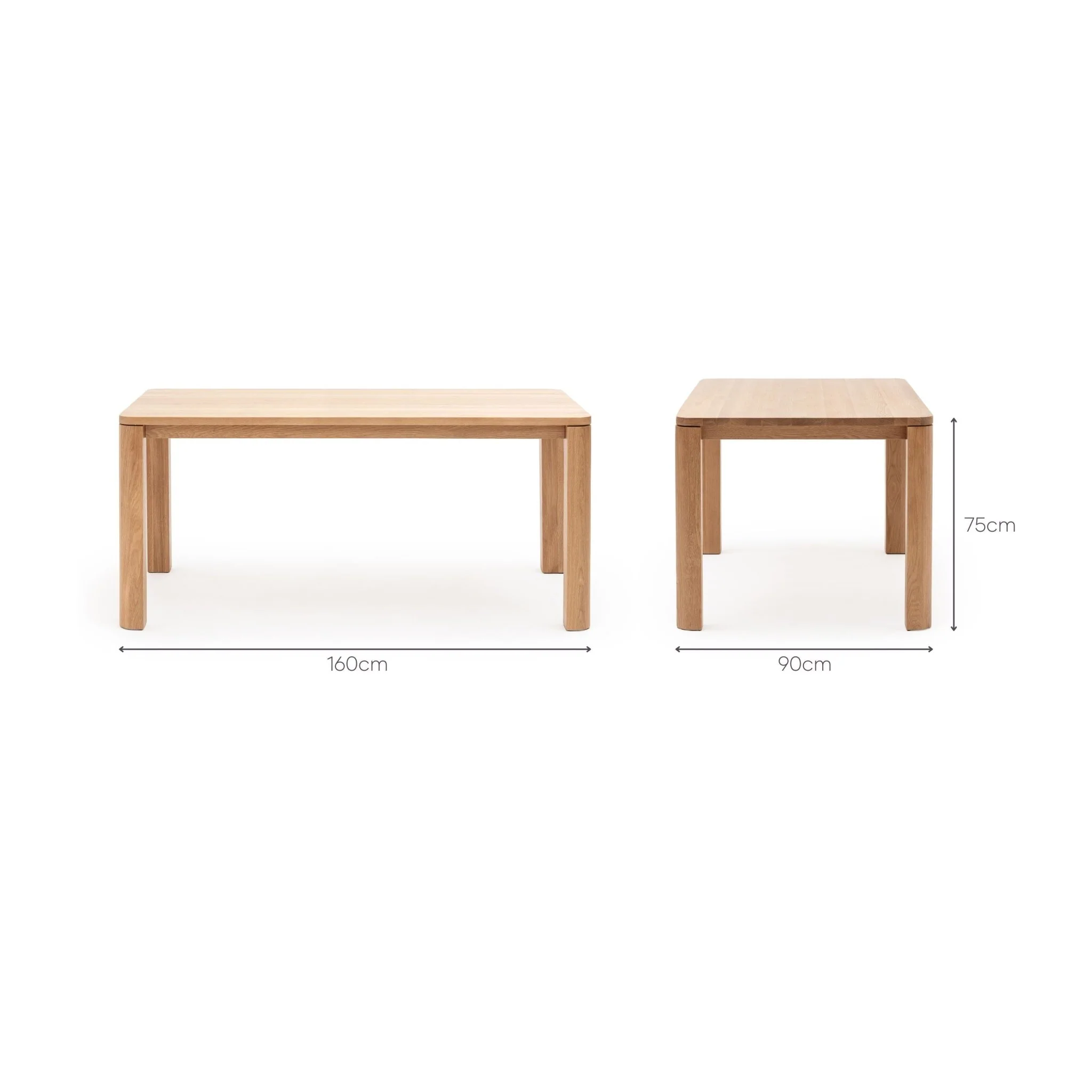 Oli Dining Table - Light Oak - Image 26