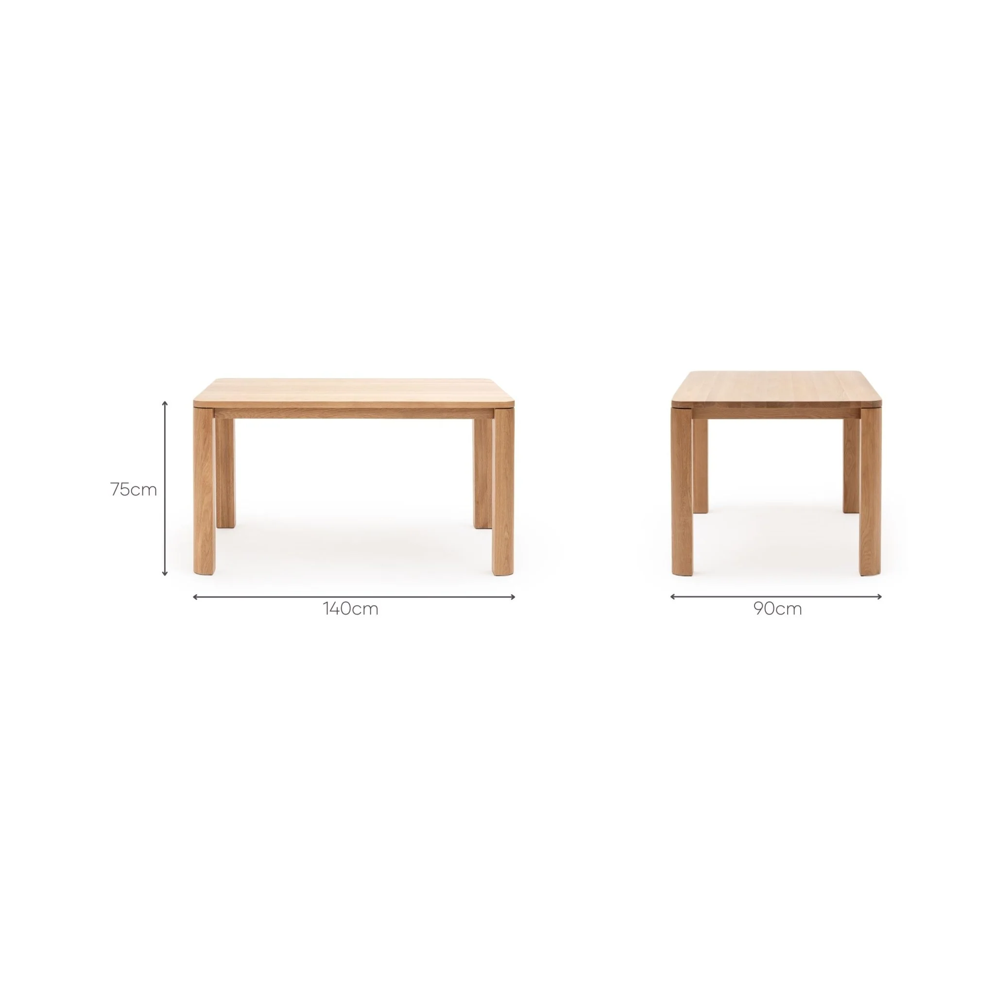 Oli Dining Table - Light Oak - Image 33
