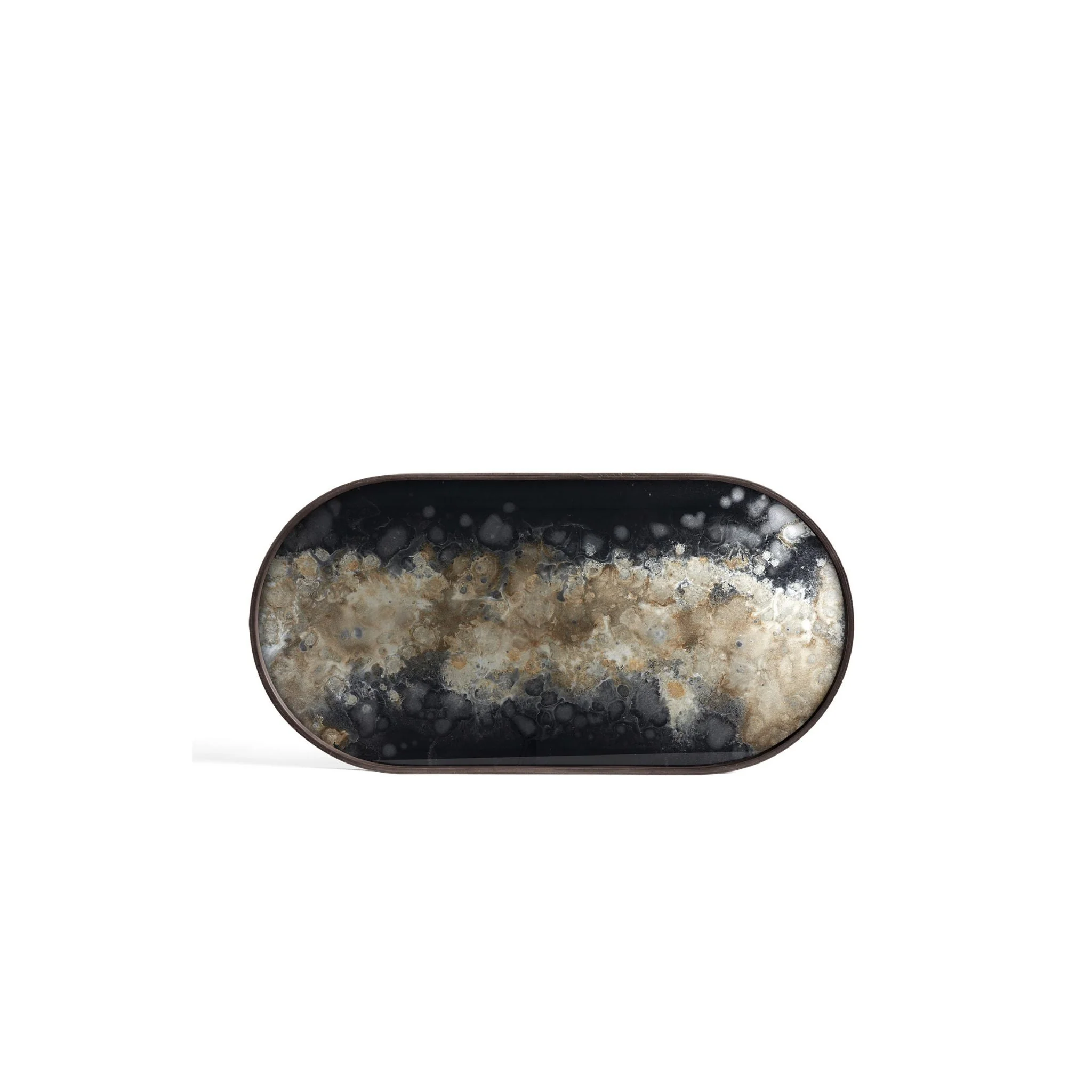 Organic Glass Tray - Black