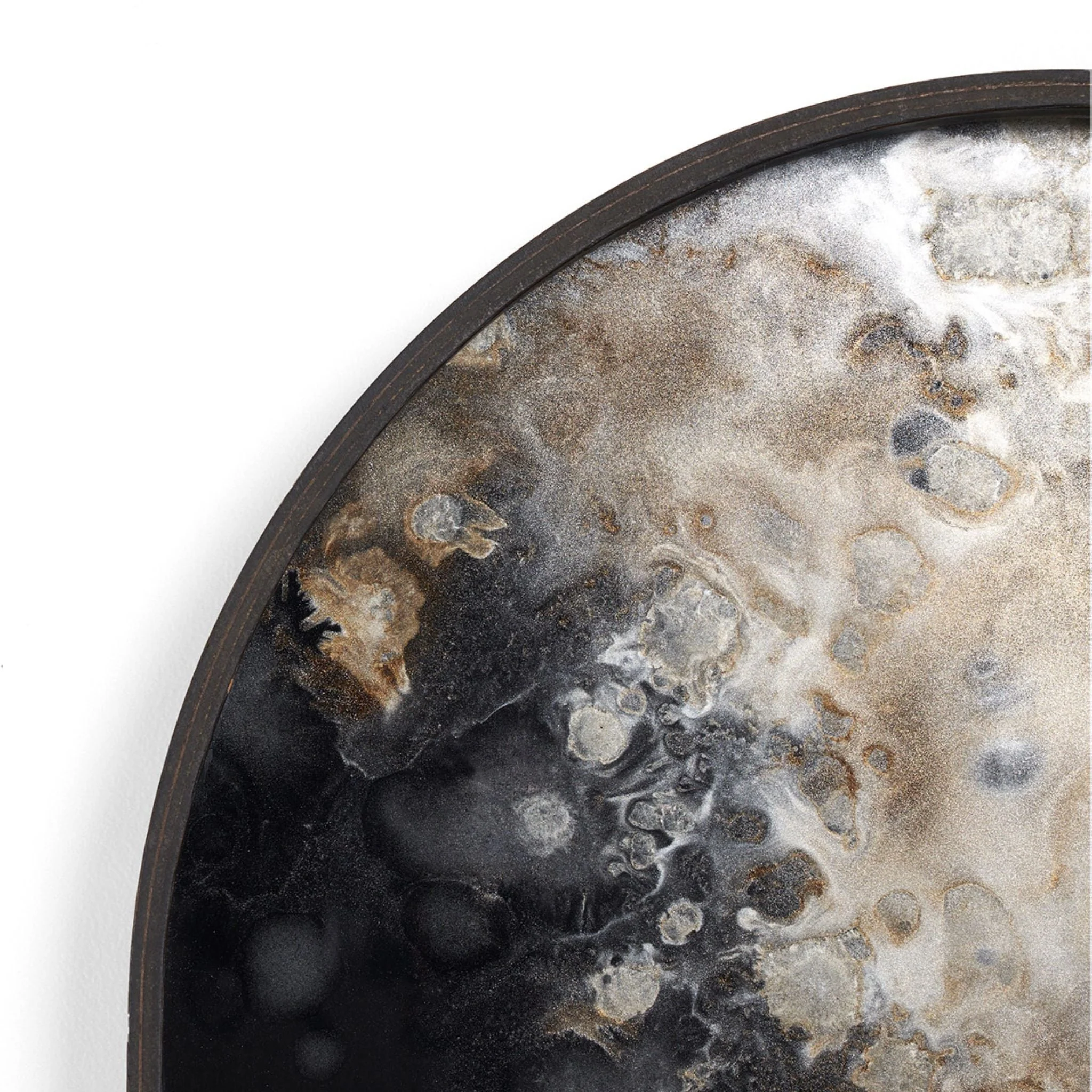 Organic Glass Tray - Black - Image 4