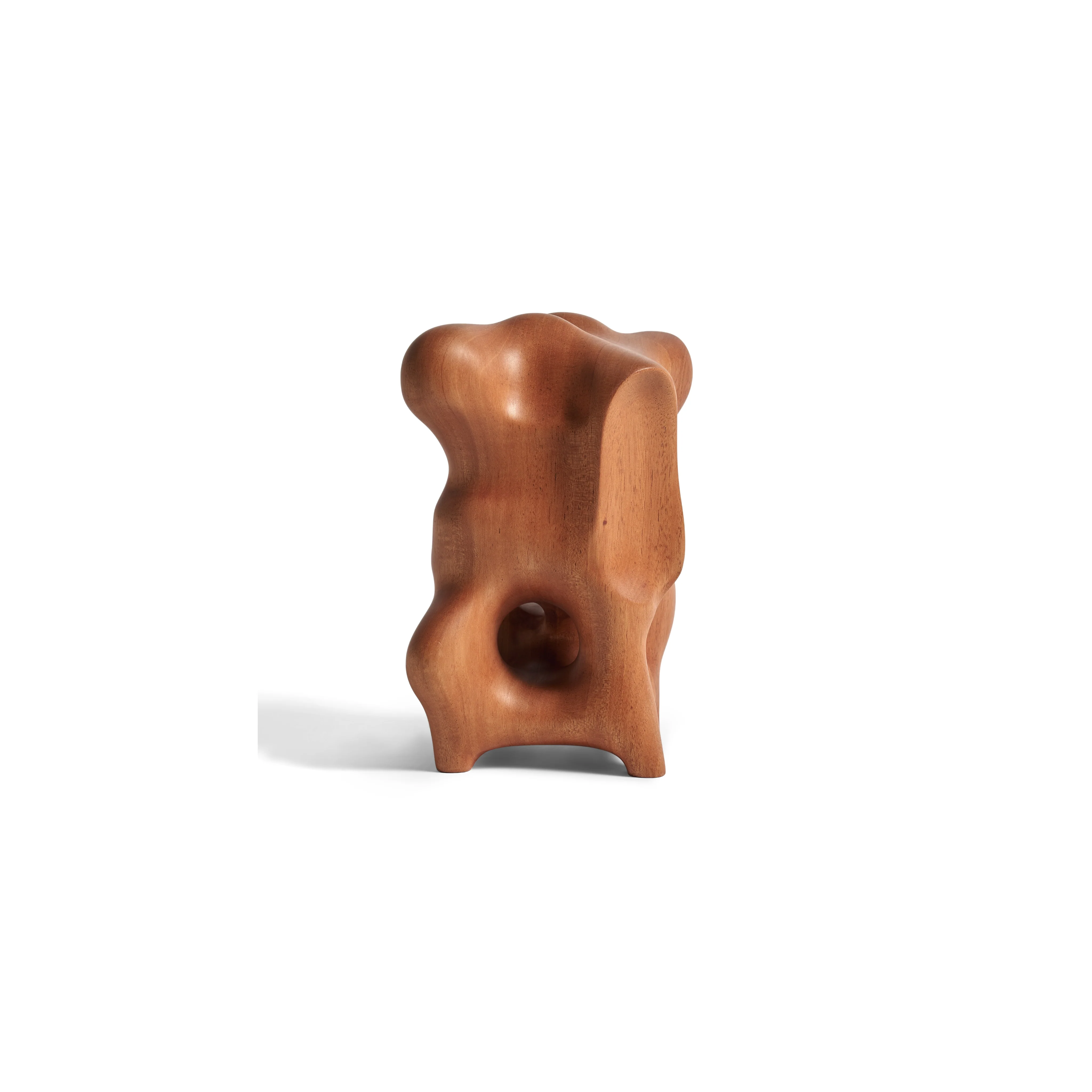Organic Sculpture - Varnished Mahogany - Image 3