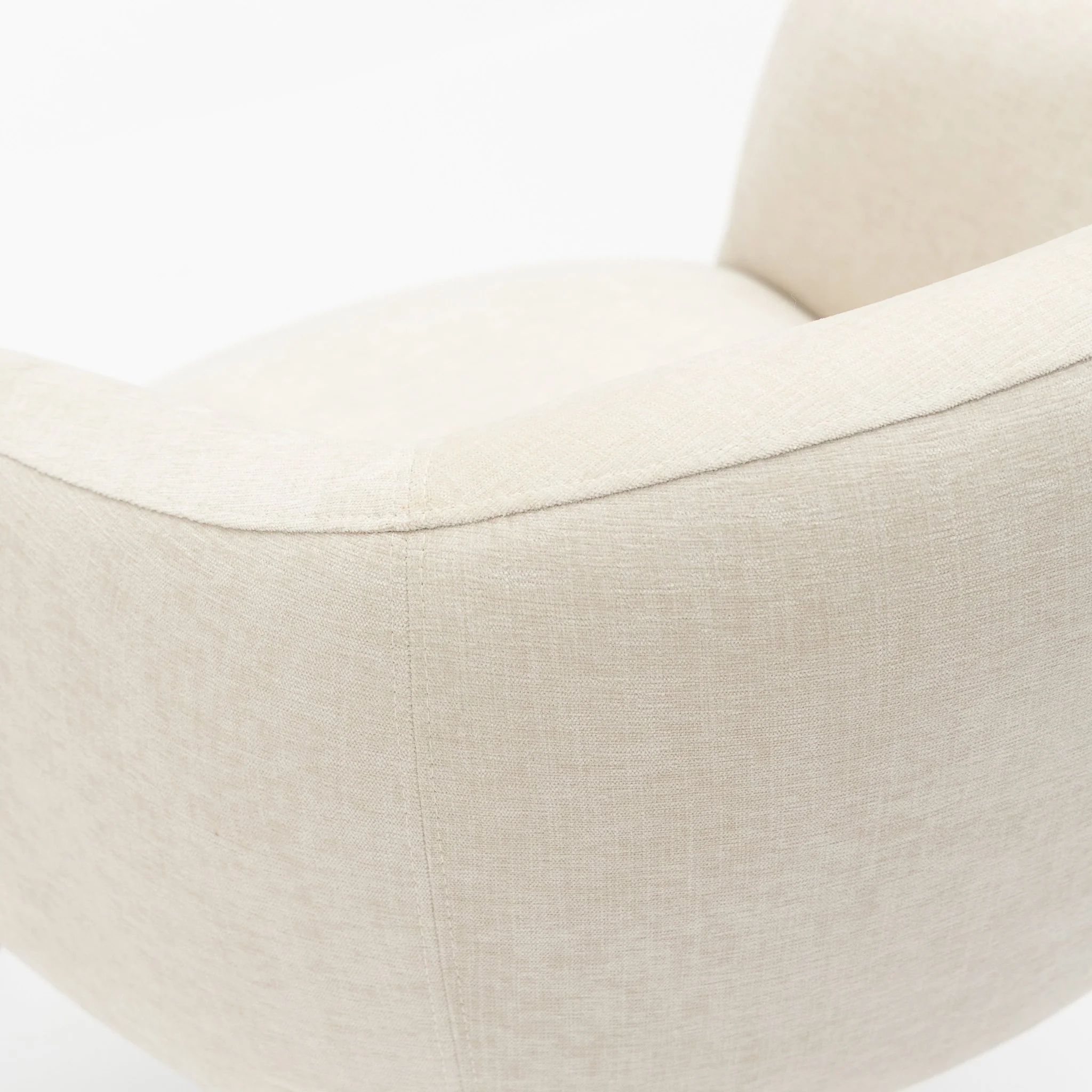 Orion Armchair - Cream - Image 13
