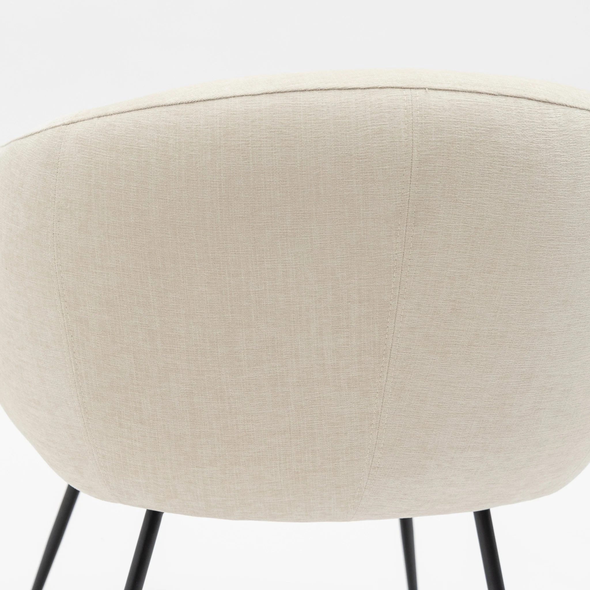 Orion Armchair - Cream - Image 9