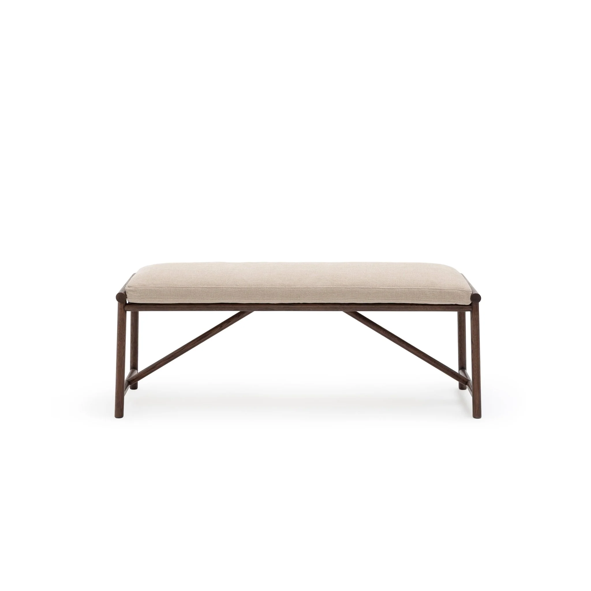Osaka Bench - Espresso Oak & Colcha Candelabra - Image 2