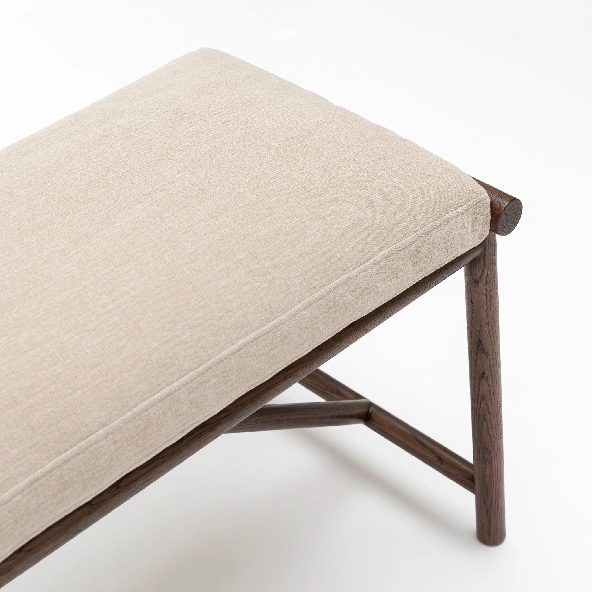 Osaka Bench - Espresso Oak & Colcha Candelabra - Image 5