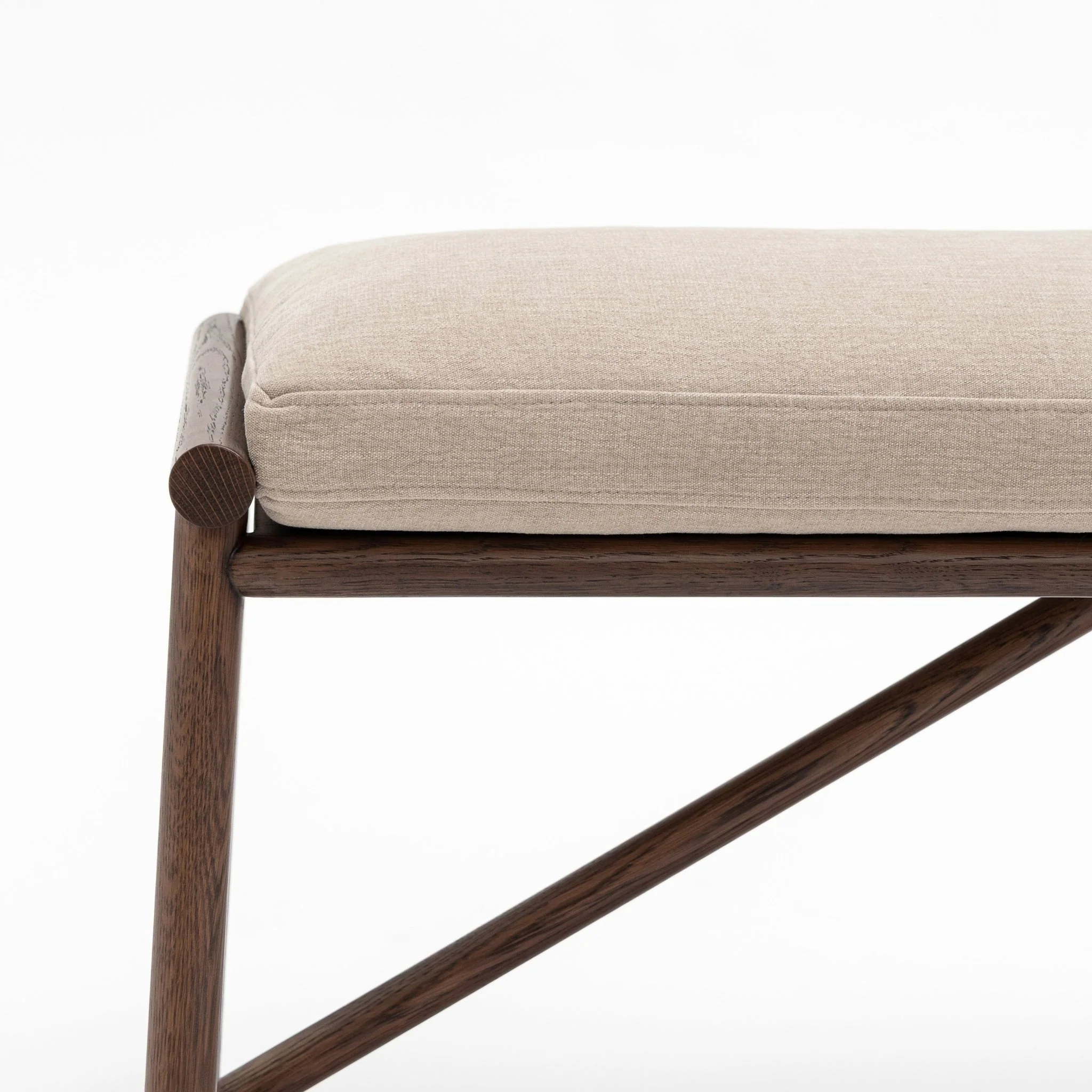 Osaka Bench - Espresso Oak & Colcha Candelabra - Image 6