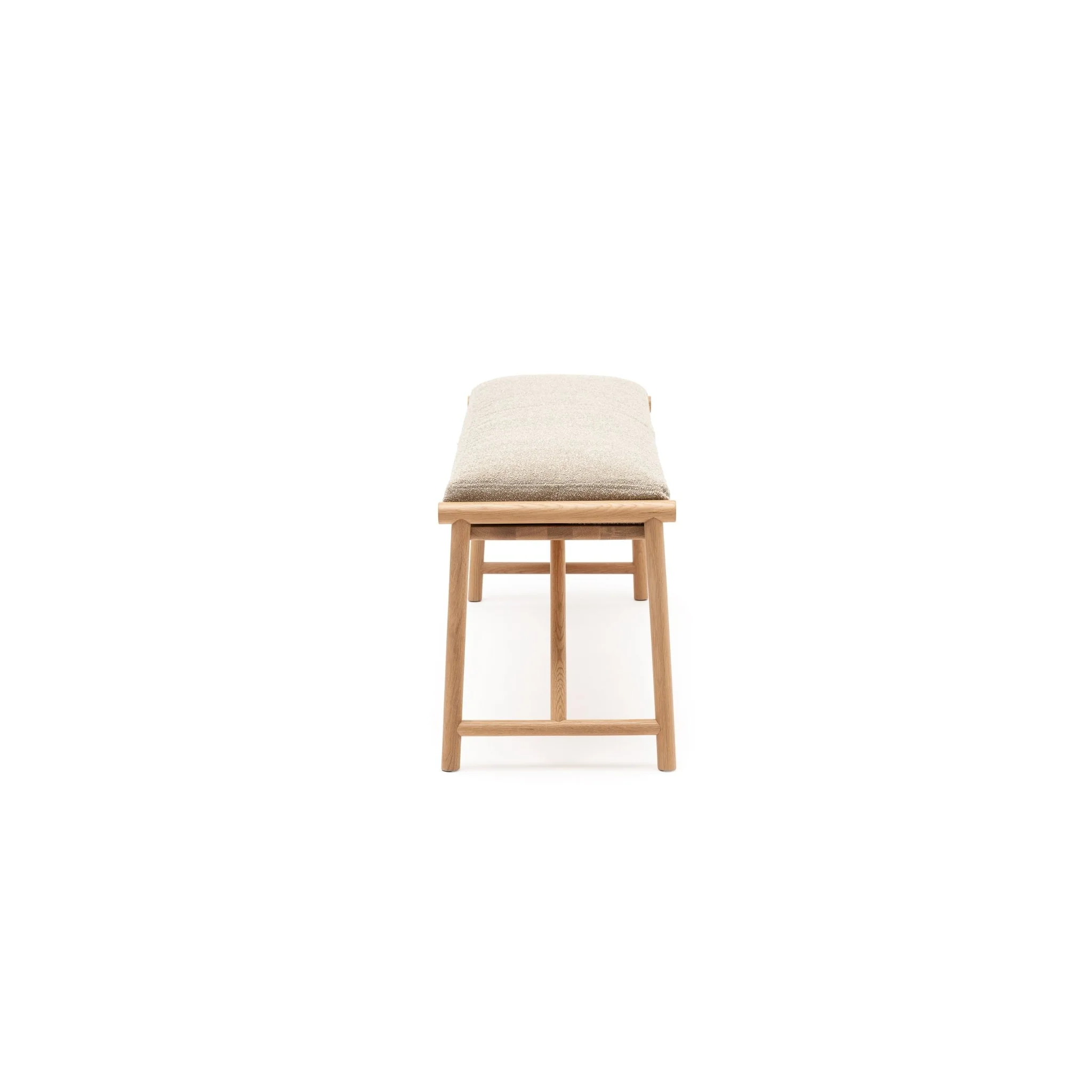 Osaka Bench - Light Oak & Fleece Fawn - Image 3