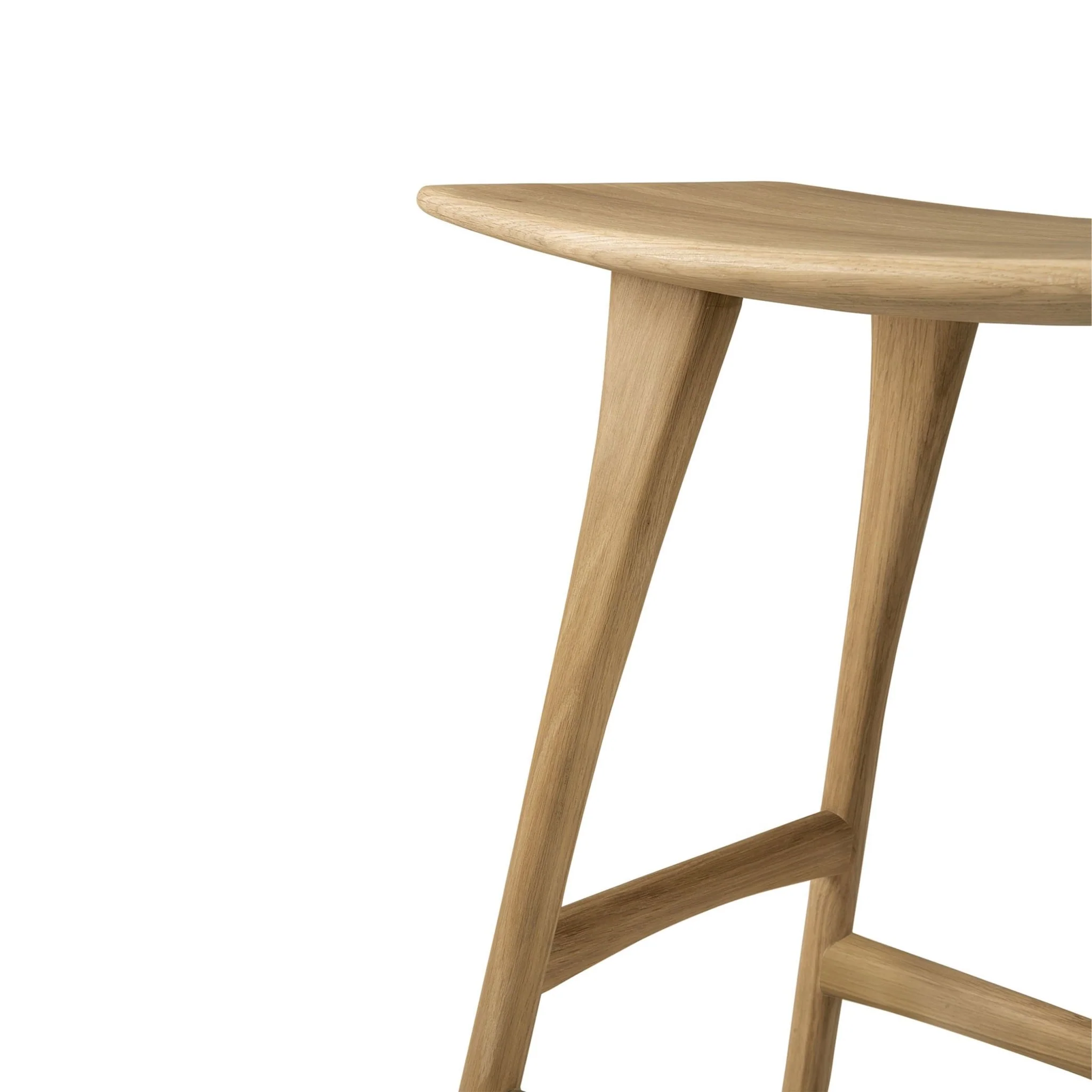 Osso Counter Stool - Oak - Image 5