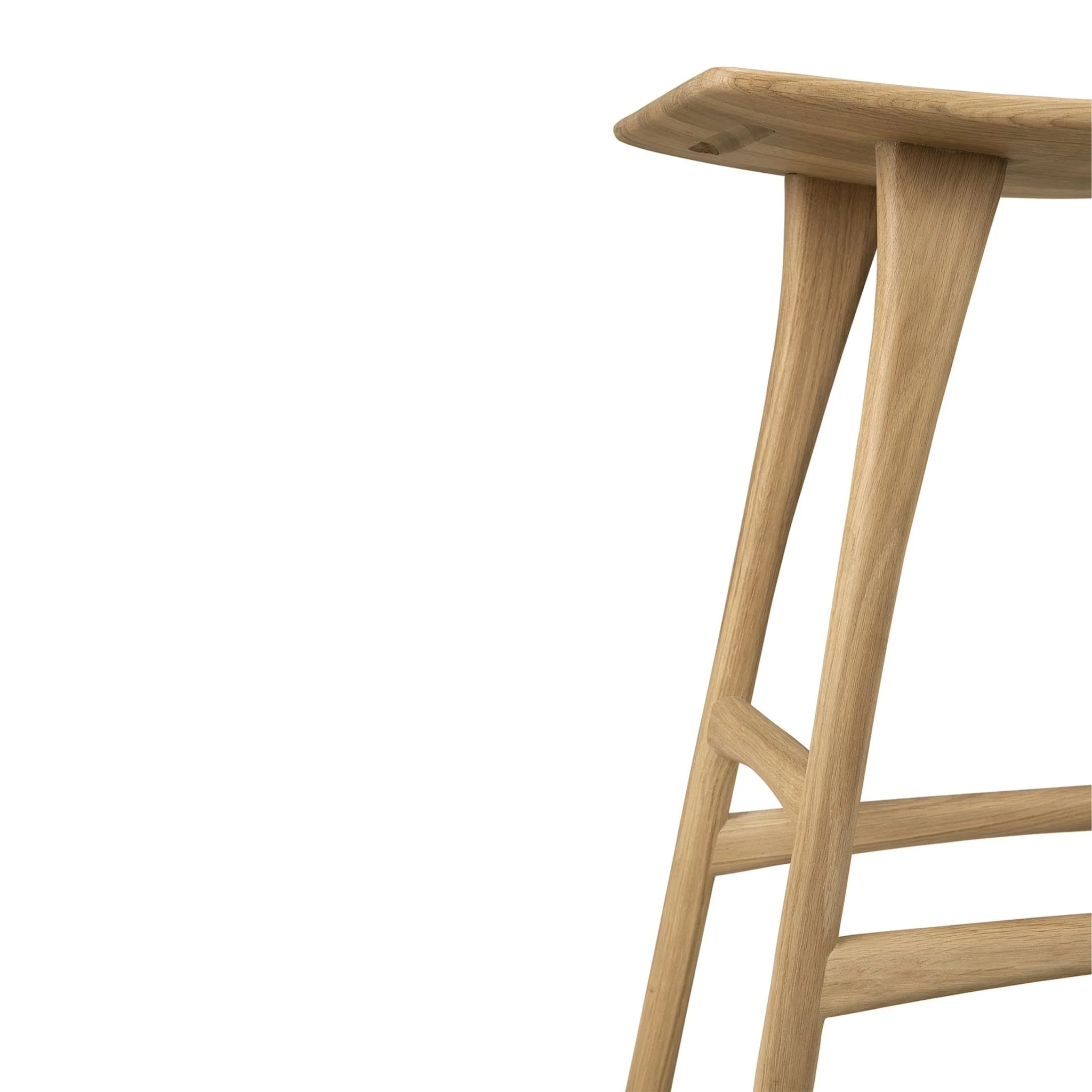 Osso Counter Stool - Oak - Image 6
