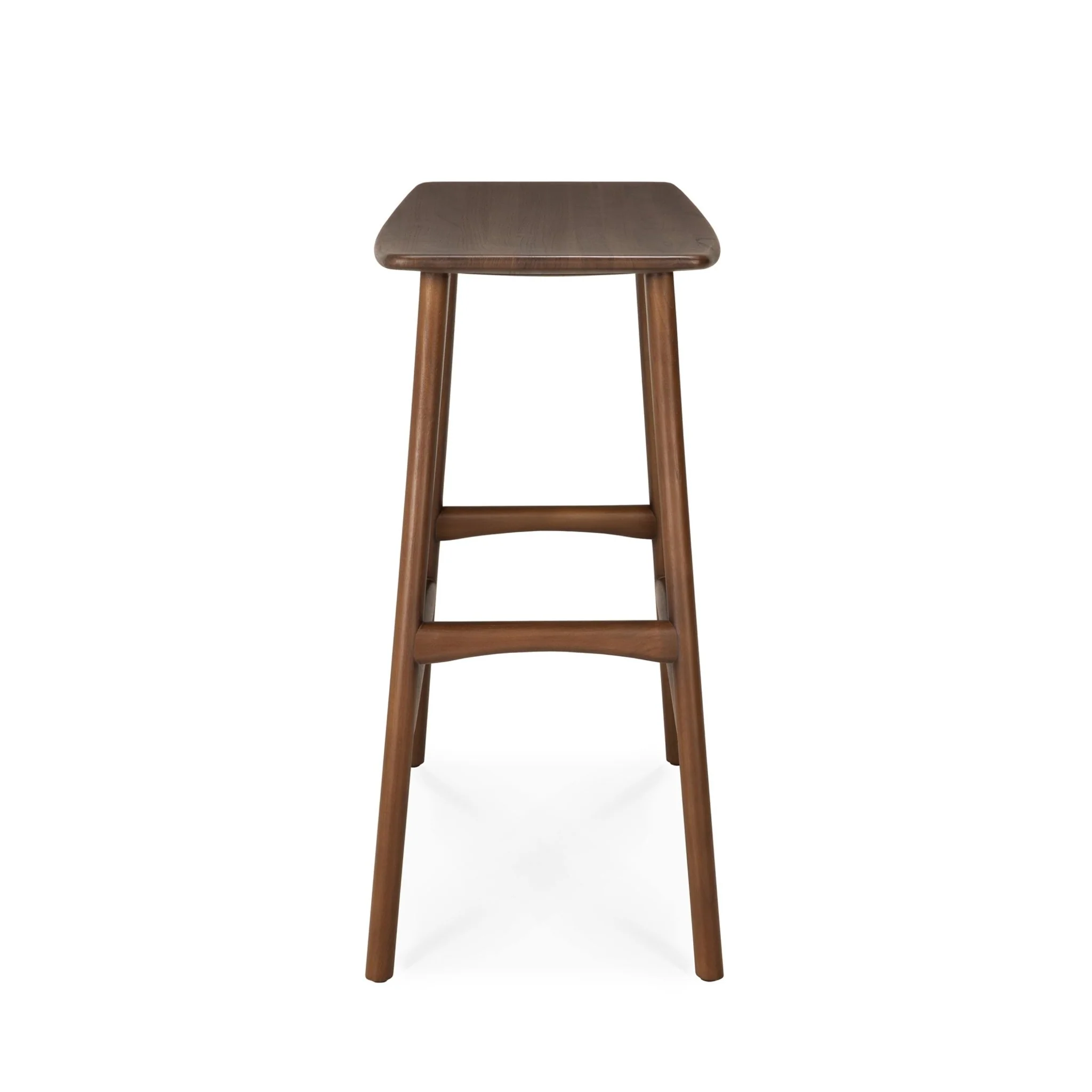 Osso Counter Stool - Varnished Teak - Image 3