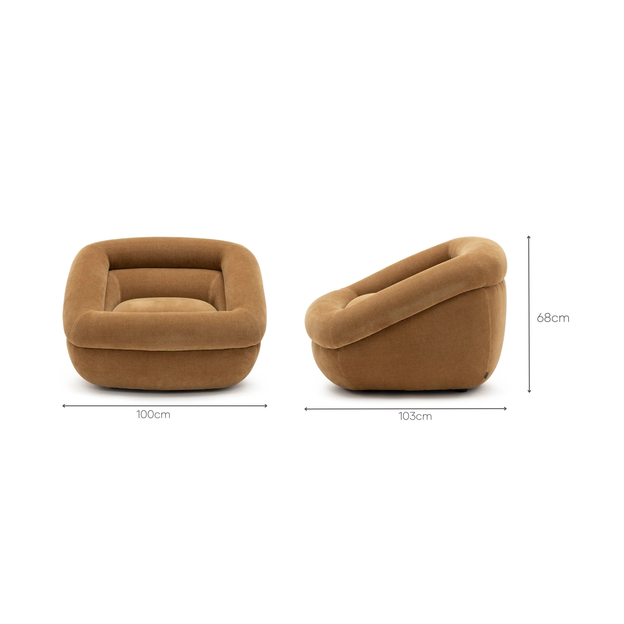 Pambula Lounge Chair - Sahara Auric - Image 19
