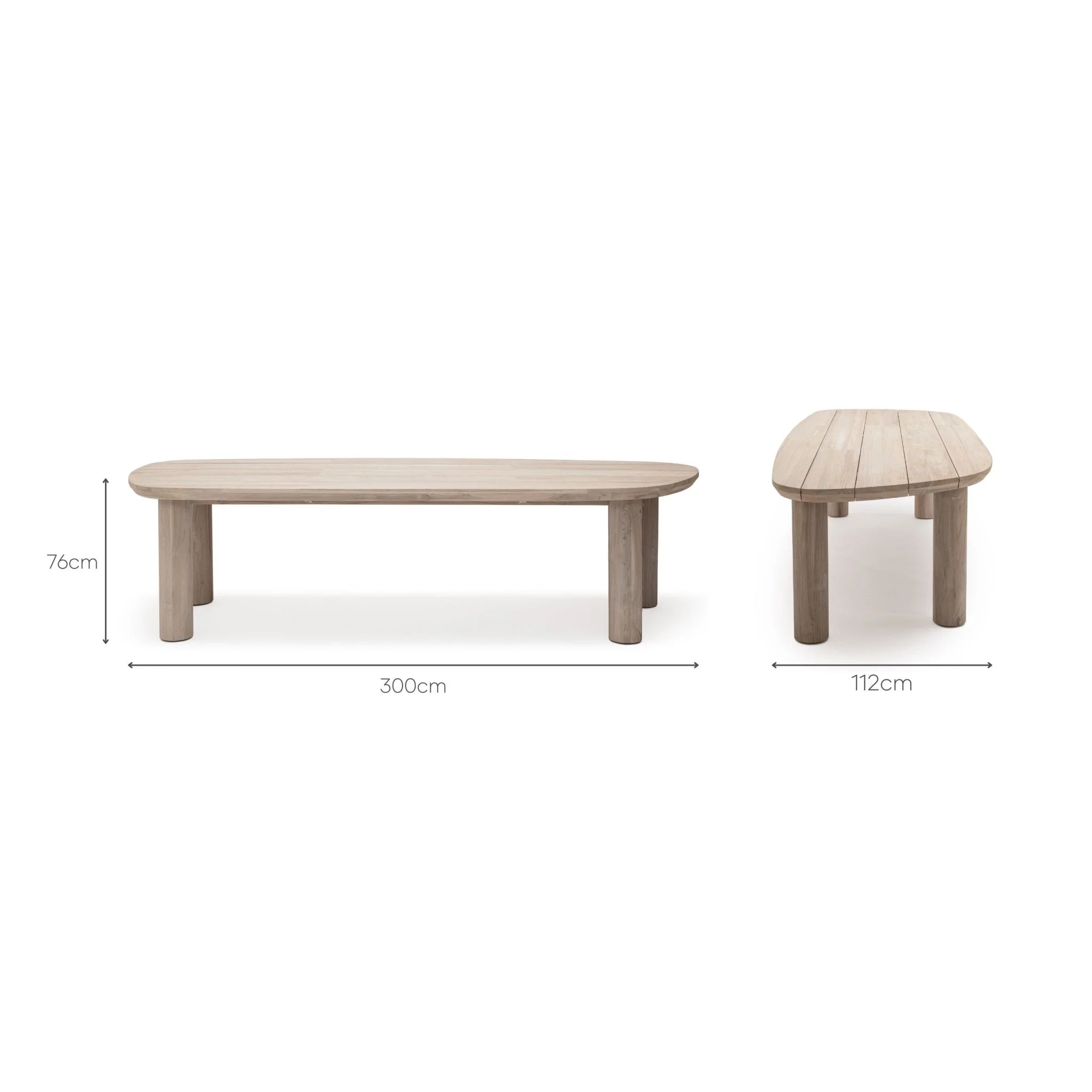 Parker Dining Table - Aged Teak - Image 18