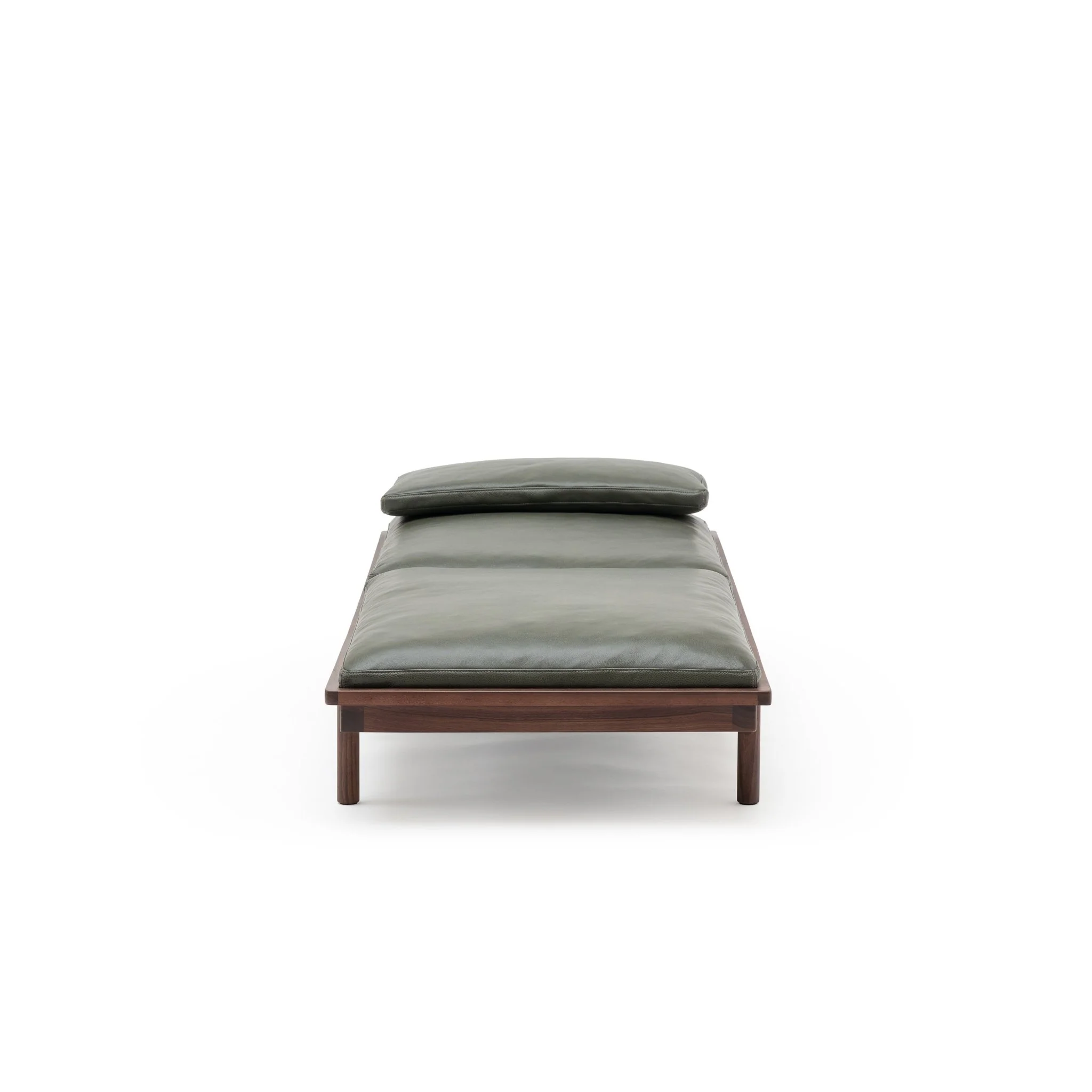 Pensive Daybed - Walnut & Kale Leather - Image 3